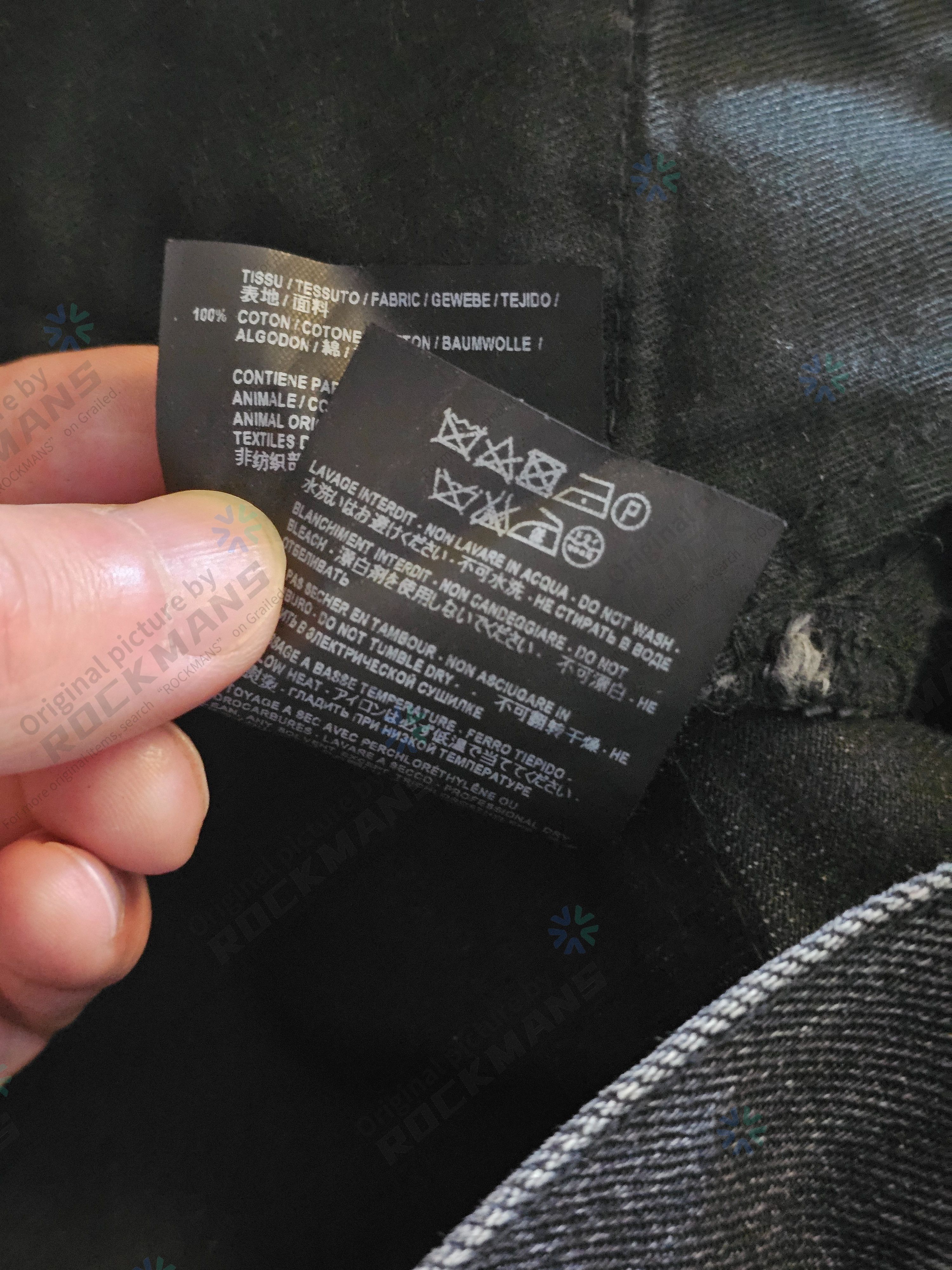 Saint Laurent Paris Saint Laurent Men's D02 Graphite Gray Jeans Size 30 Size US 30 / EU 46 - 6 Thumbnail