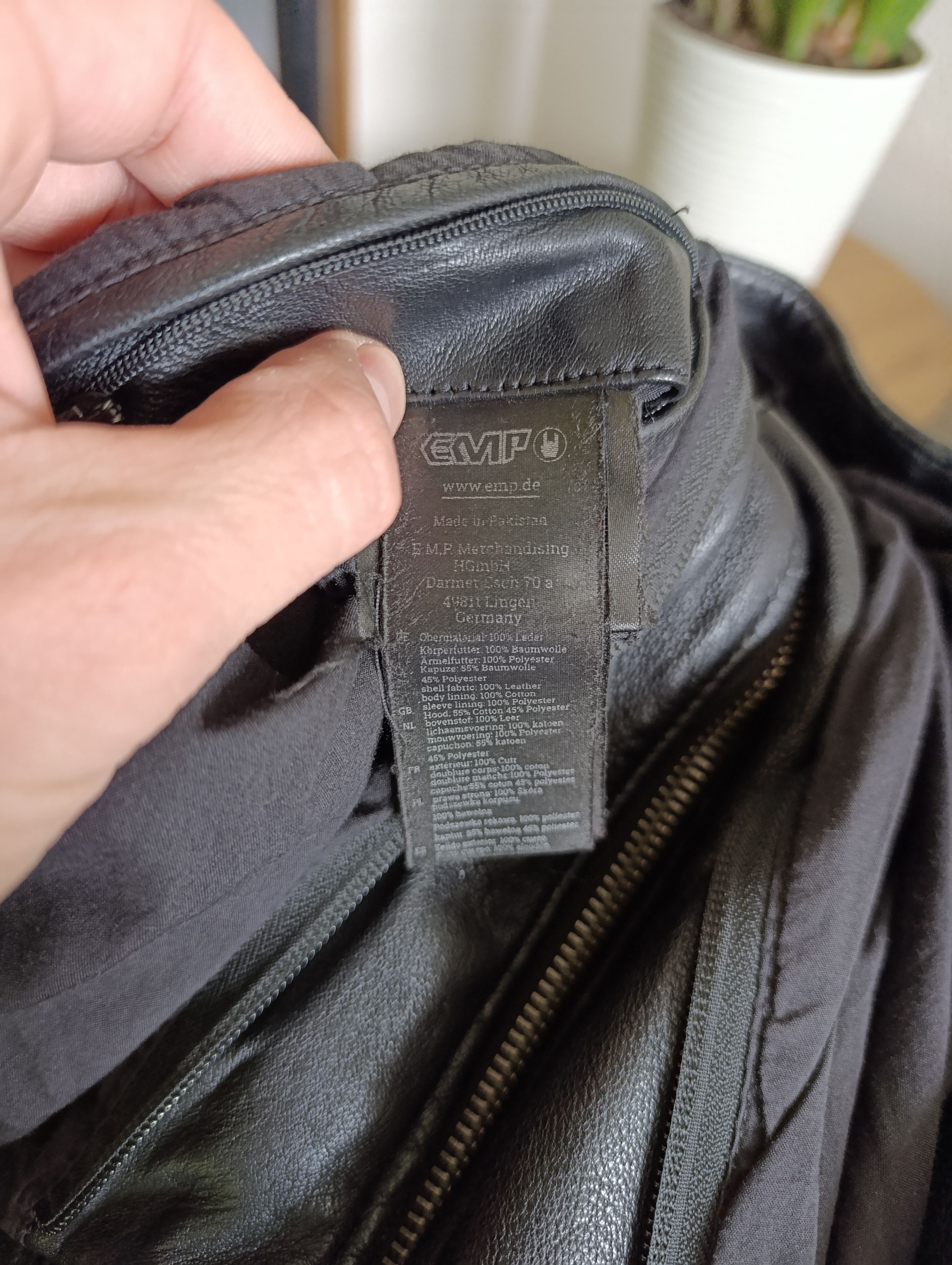 AC/DC EMP SIGNATURE COLLECTION WOMENS LEATHER BIKER JACKET AC/DC Size L / US 10 / IT 46 - 21 Thumbnail