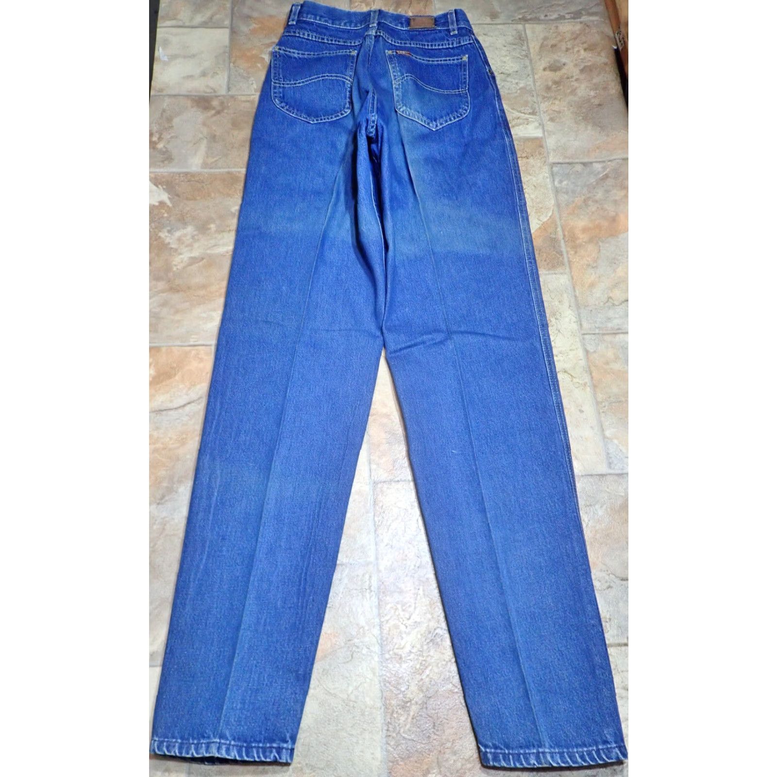 Lee Vintage 1970s Lee Riders 5 Pocket High Rise Jeans Size 7 Blue Size 28" / US 6 / IT 42 - 2 Thumbnail