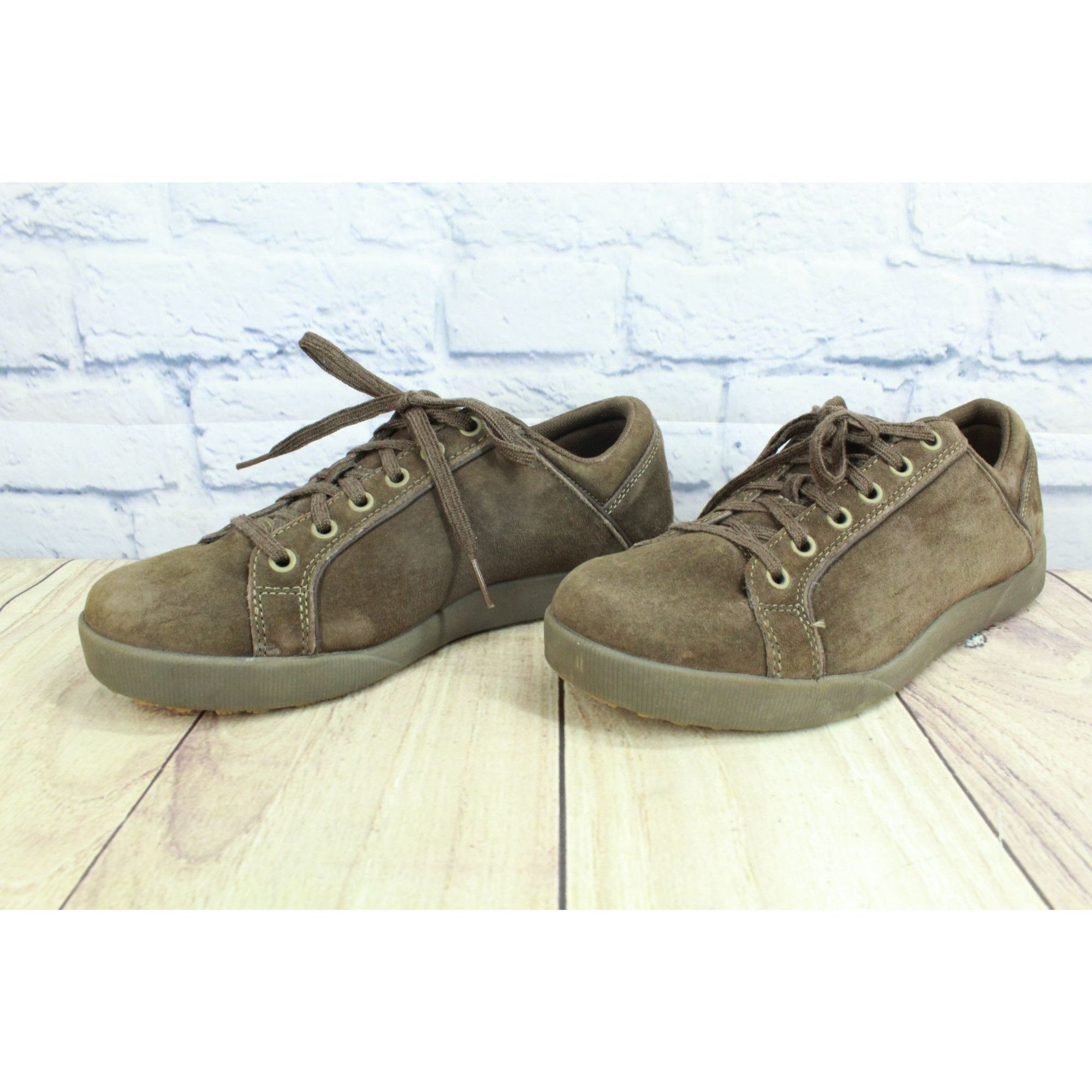 L.L. Bean LL Bean Brown Suede Casual Lace-Up Sneakers Oxford Size US 7.5 / EU 40-41 - 3 Thumbnail