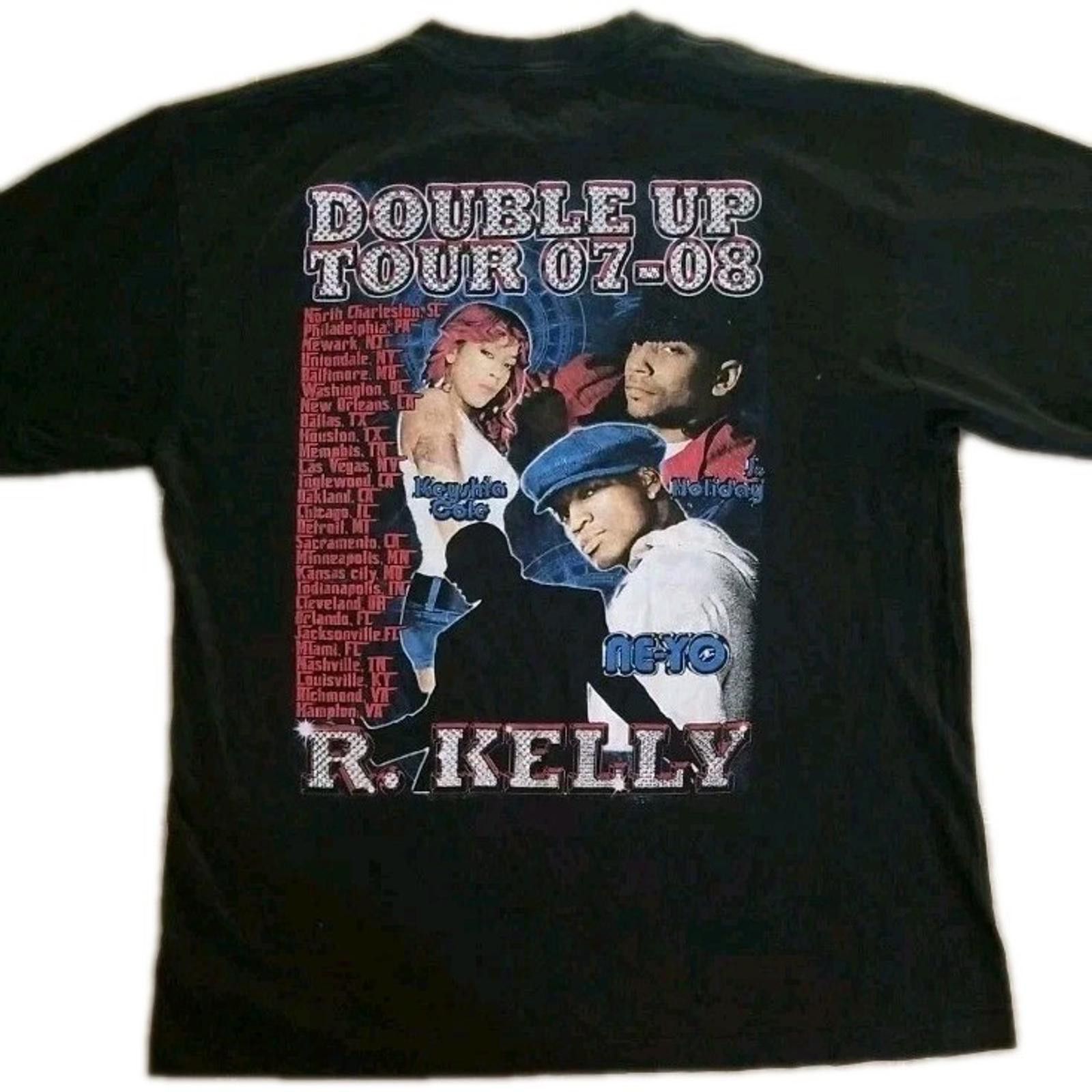 Other Y2K R Kelly Double Up Tour RnB Rare Band T-Shirt Size L Size US L / EU 52-54 / 3 - 2 Thumbnail