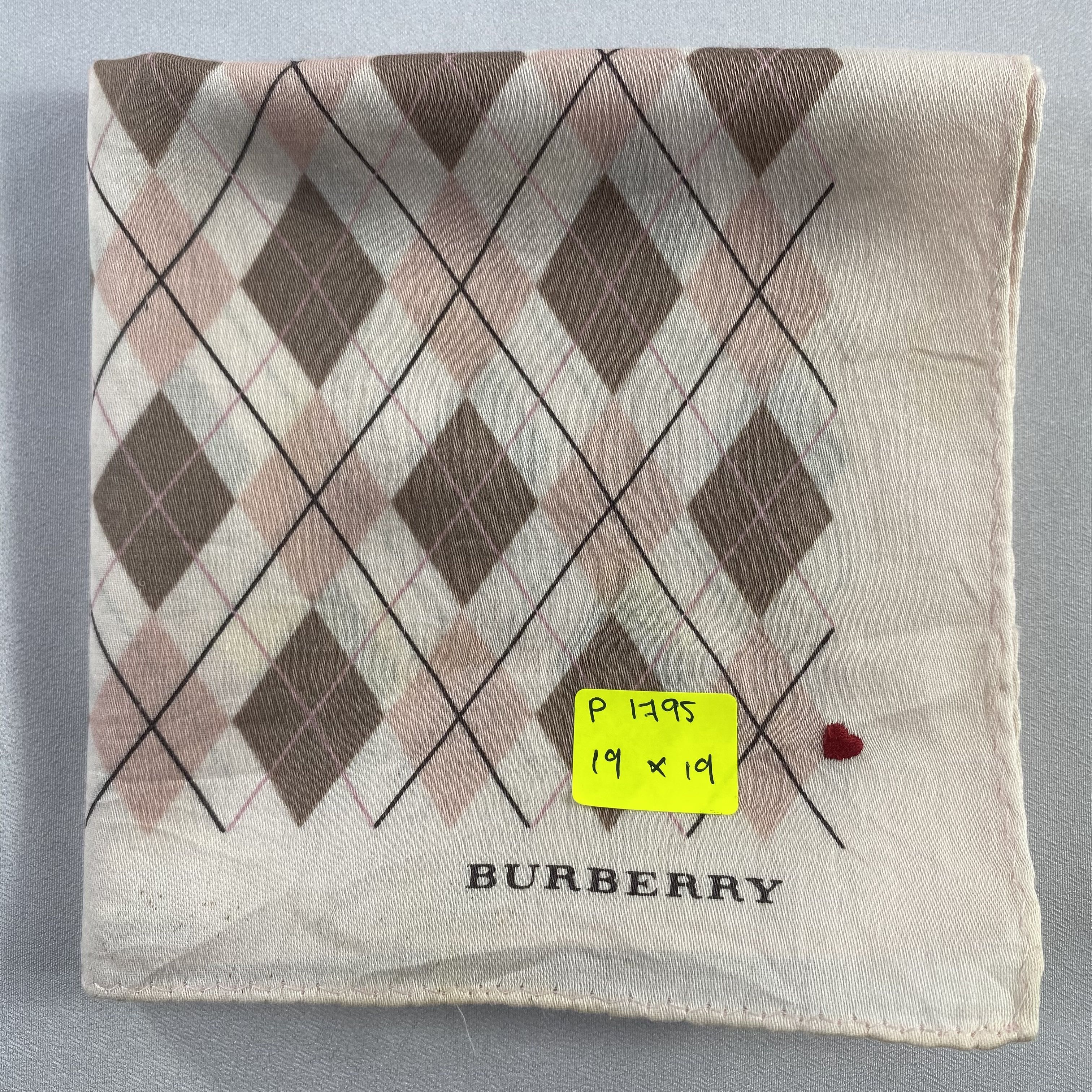 Burberry × Vintage Burberry Handkerchief / Neckerchief / Bandana-P1795 Size ONE SIZE - 6 Thumbnail