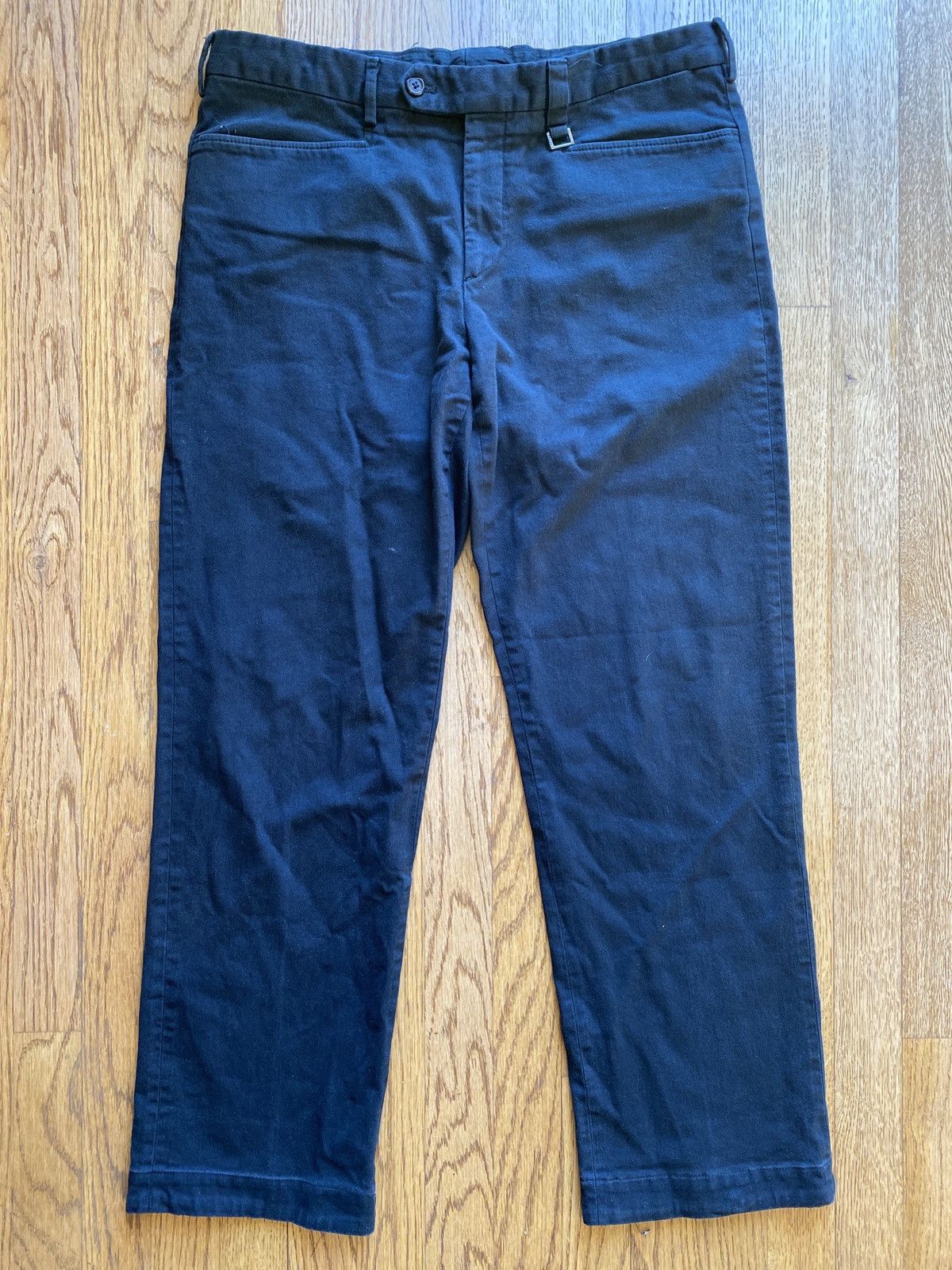 Prada Prada Vintage Chino Pants Black Sz 50 EU Size US 34 / EU 50 - 1 Thumbnail