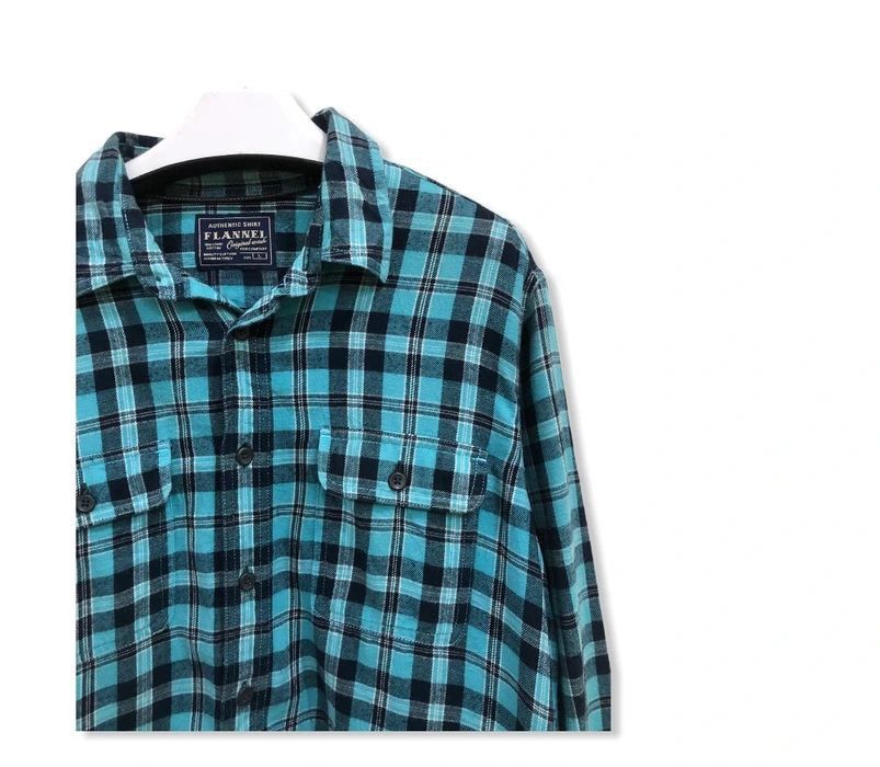 Japanese Brand Japanese Brand Uniqlo Plaid Tartan Flannel Shirt 👕 Size US M / EU 48-50 / 2 - 2 Thumbnail