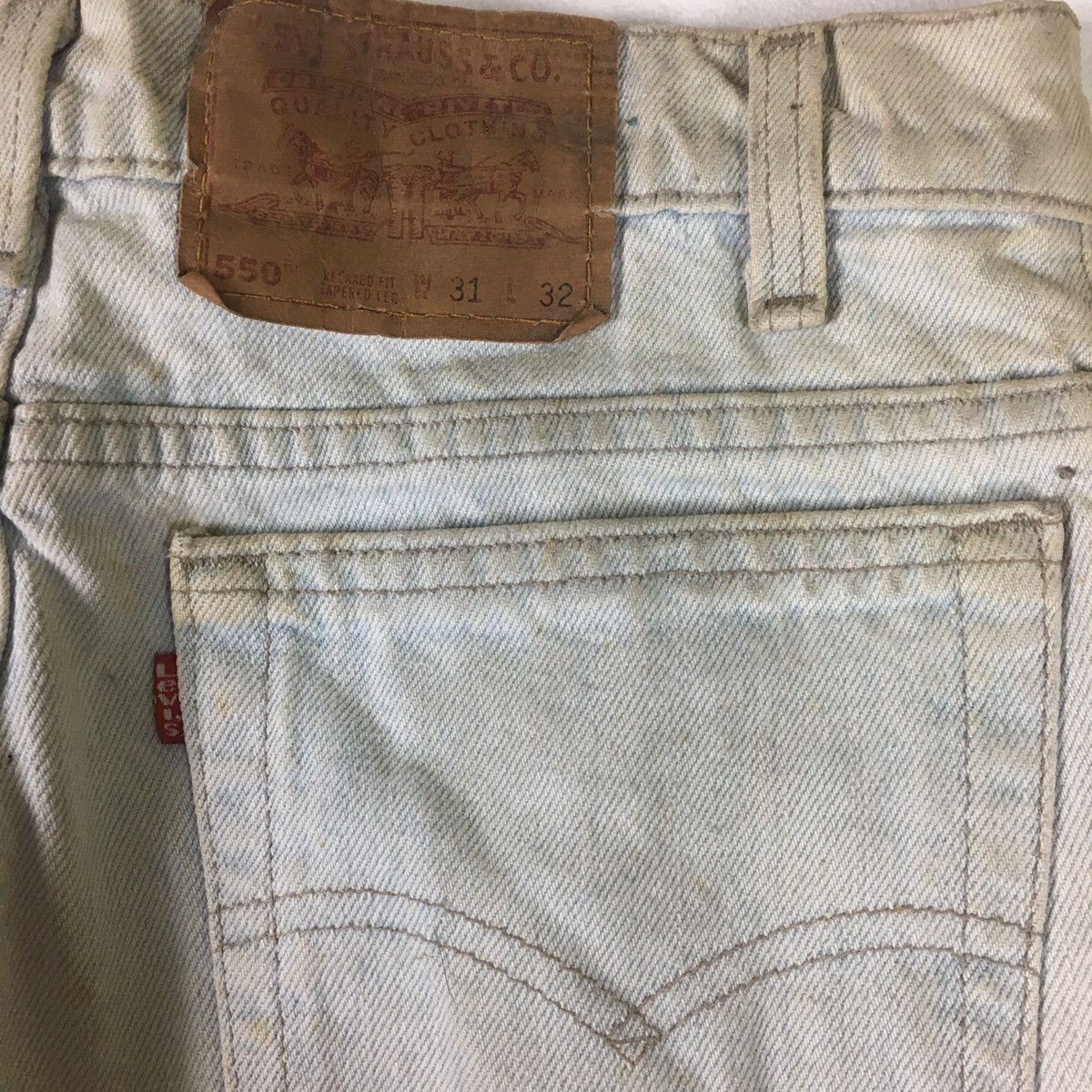 Levi's Vintage 90s Levi’s 550 Relaxed Fit Tapered Leg Size US 31 - 7 Thumbnail