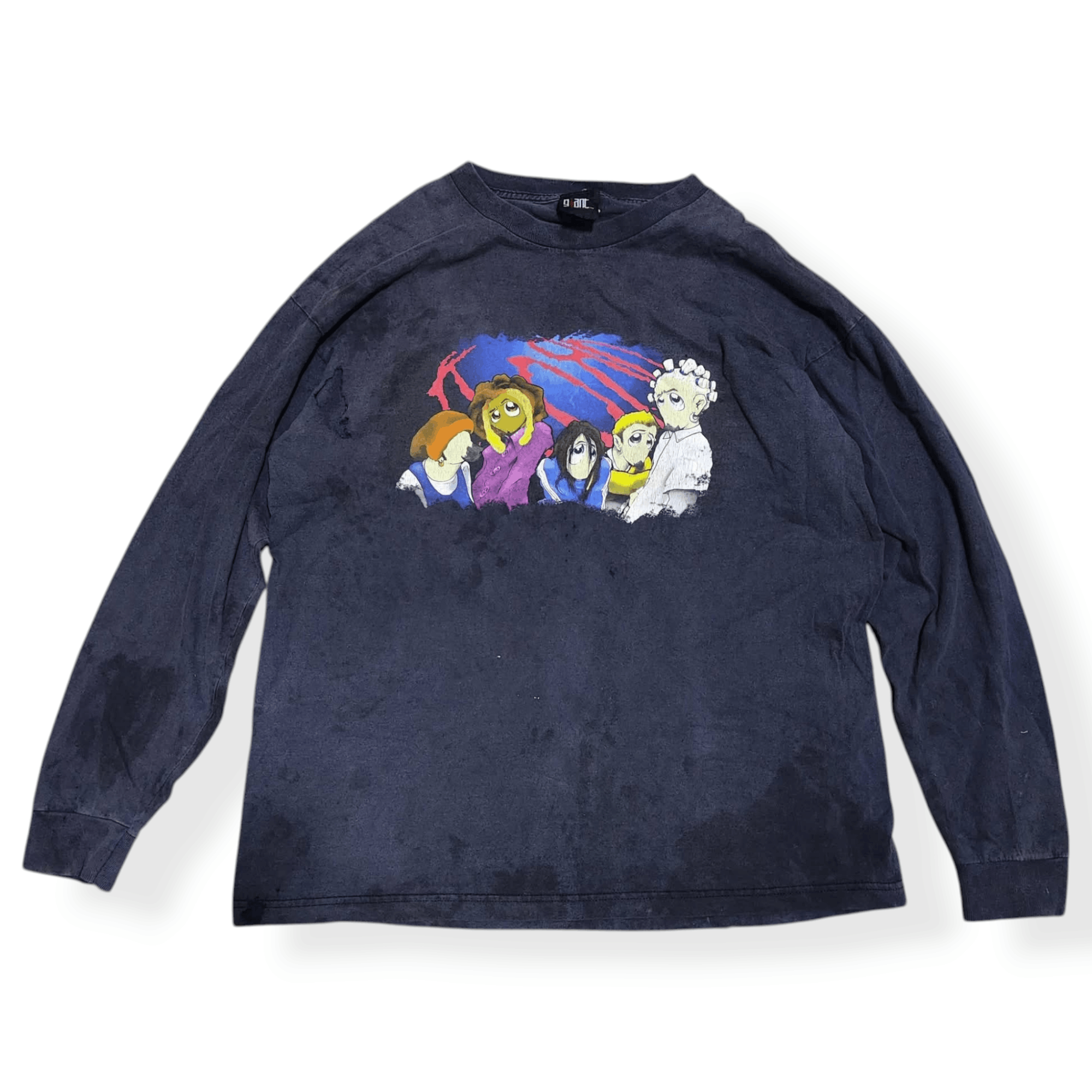 Giant VINTAGE 90's KORN ANIME LONGSLEEVE BAND TEE GIANT TAG Size US L / EU 52-54 / 3 - 1 Thumbnail