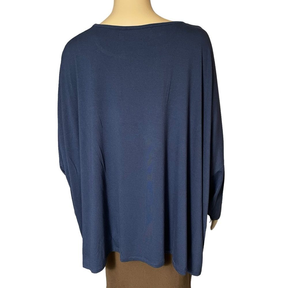 Other NWT New Rafaella Mix Media Floral 3/4 Sleeve Top Size XL Size XL / US 12-14 / IT 48-50 - 4 Thumbnail