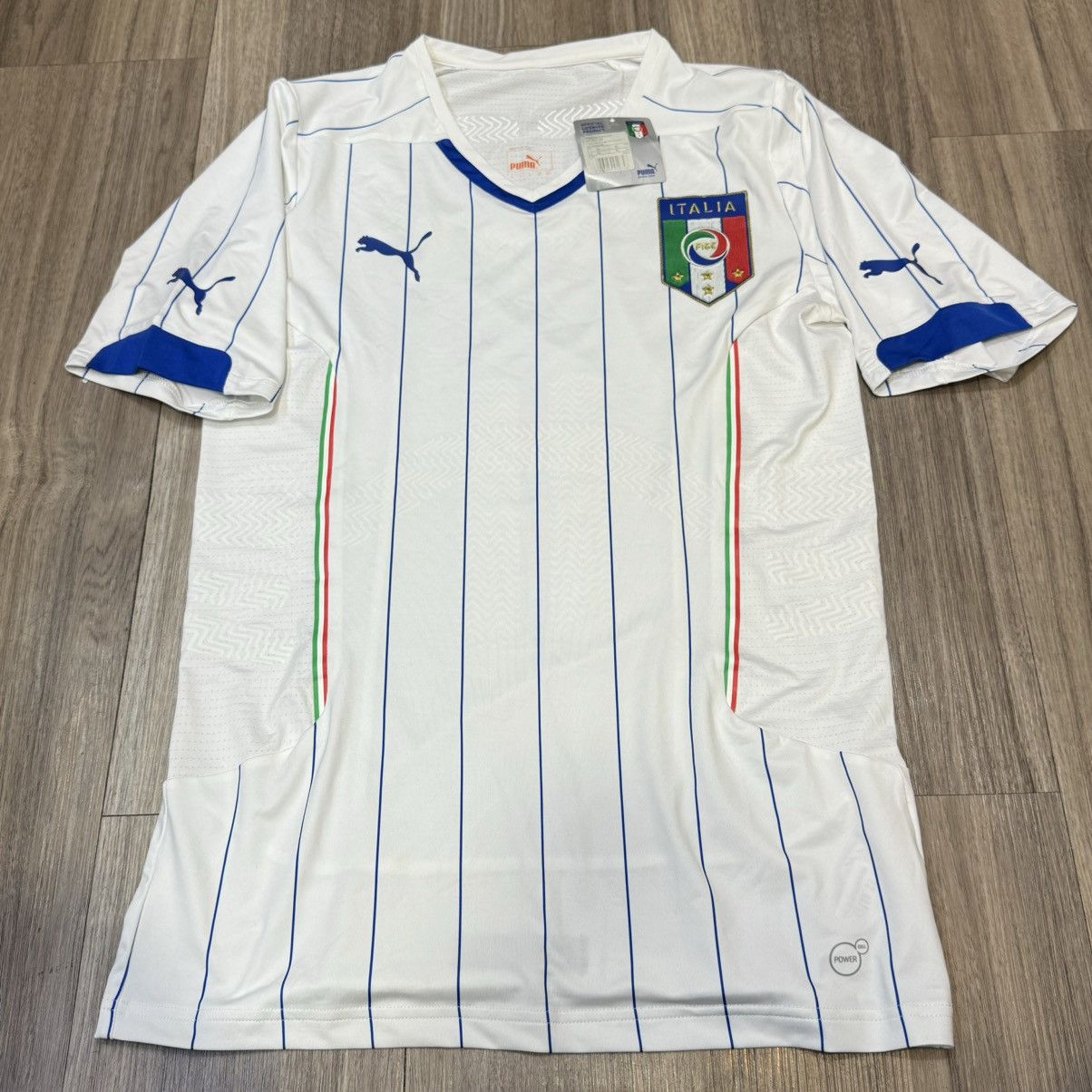 Puma Italy 14/15 player issue away shirt (Bnwt) Size US XL / EU 56 / 4 - 1 Thumbnail