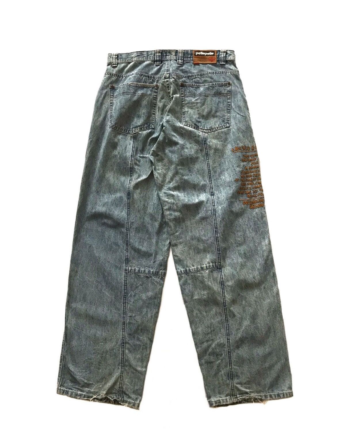 Pelle Pelle PELLE PELLE BAGGY STYLE JEANS Size US 34 / EU 50 - 2 Thumbnail