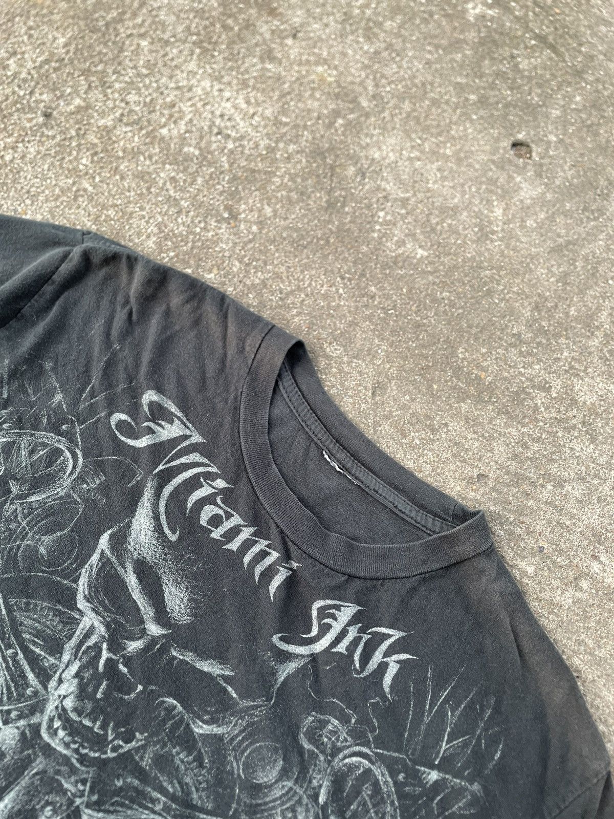 Affliction × Japanese Brand × Le Grande Bleu (L.G.B.) Miami Ink Skull Size US M / EU 48-50 / 2 - 5 Thumbnail