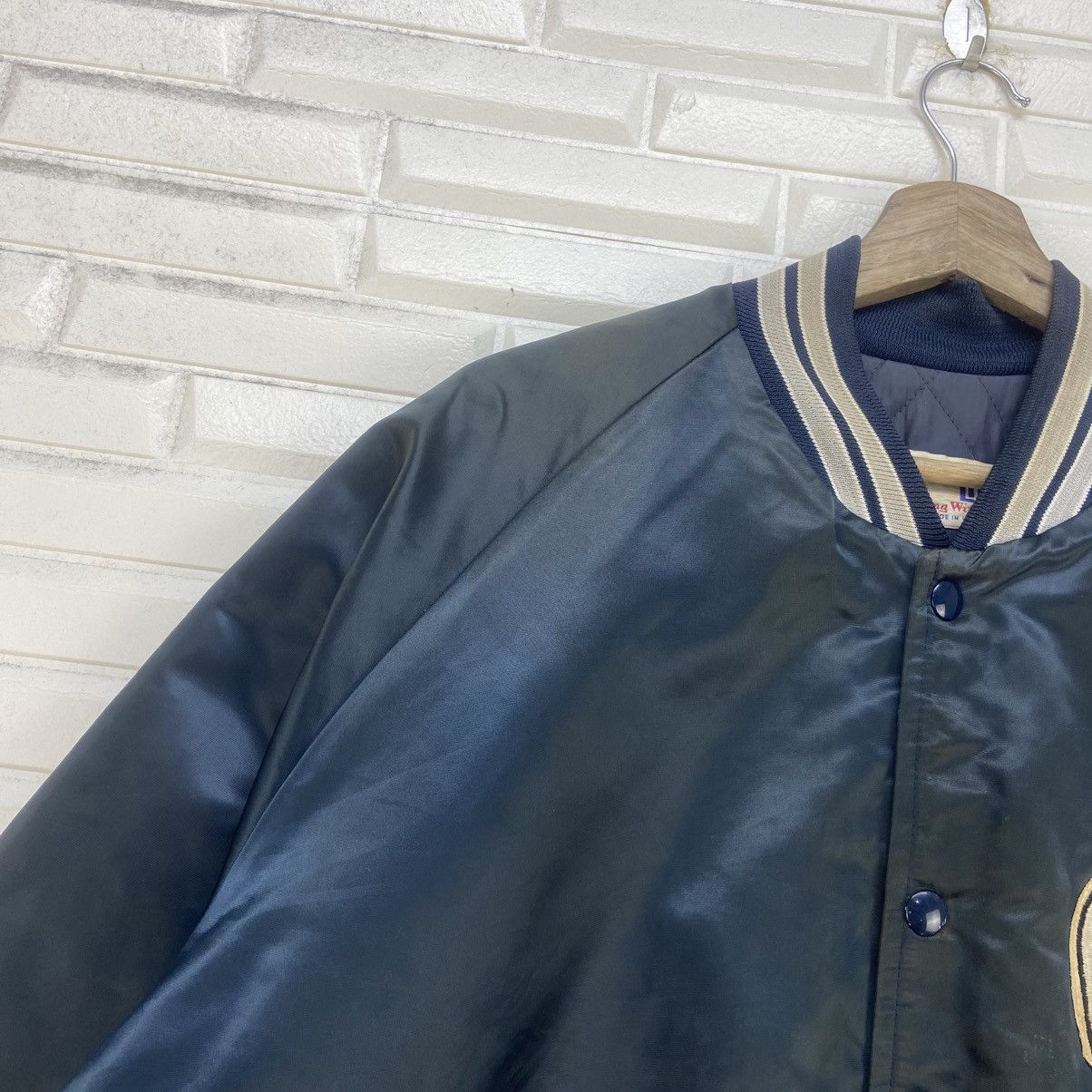 NFL Vintage NFL Cowboys by Chalk Line Big Logo Jacket Size US XL / EU 56 / 4 - 6 Thumbnail