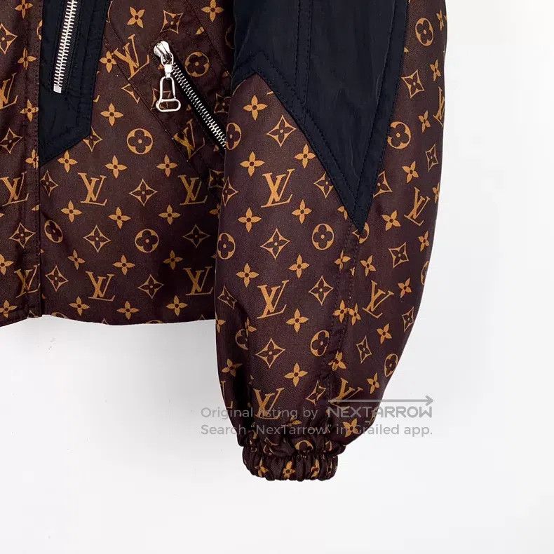 Louis Vuitton Louis Vuitton Color-block logo full print long-sleeved jac Size XXS / US 00 / IT 34 - 4 Thumbnail