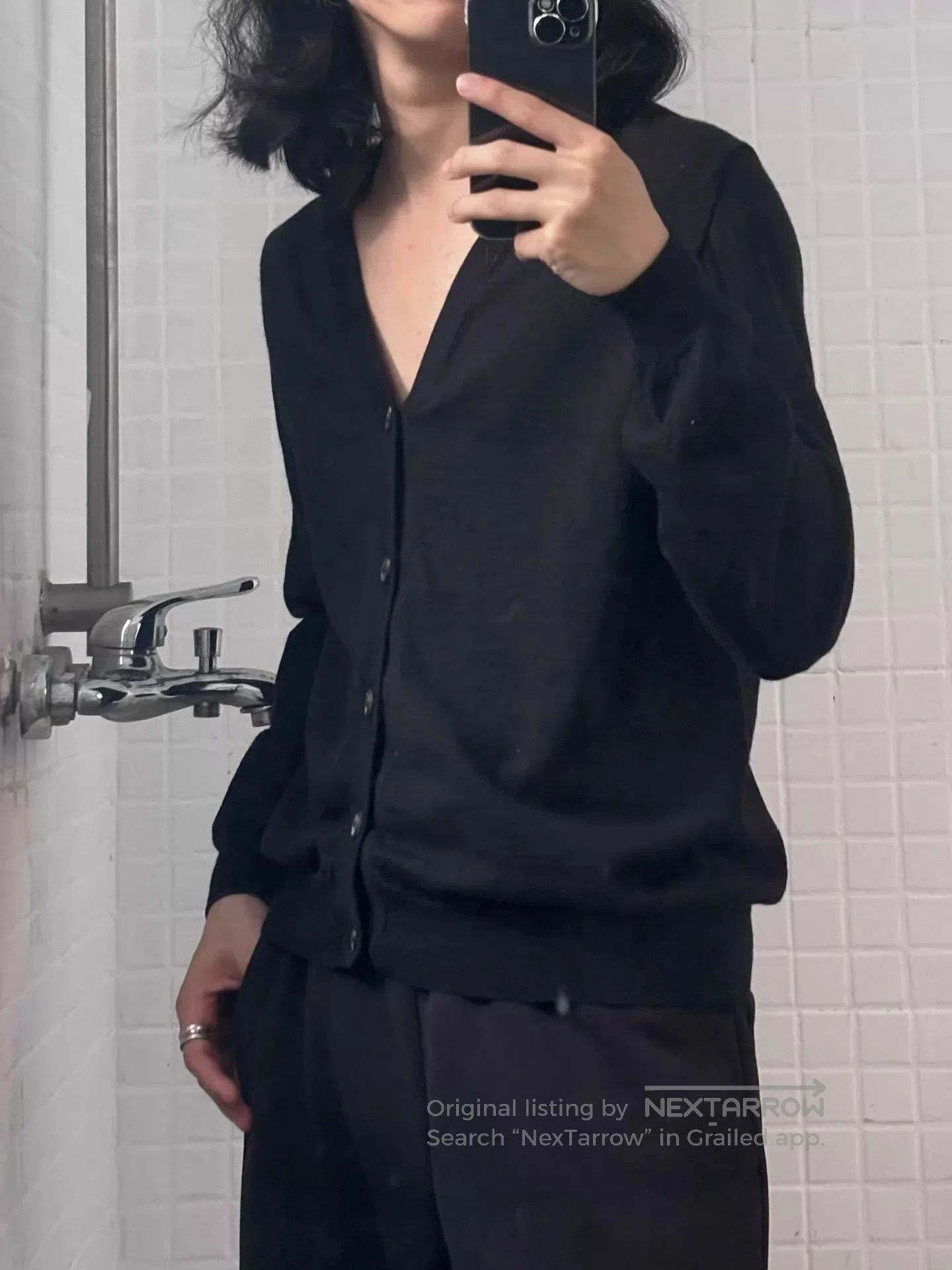 Maison Margiela Black Long. Size US M / EU 48-50 / 2 - 1 Thumbnail