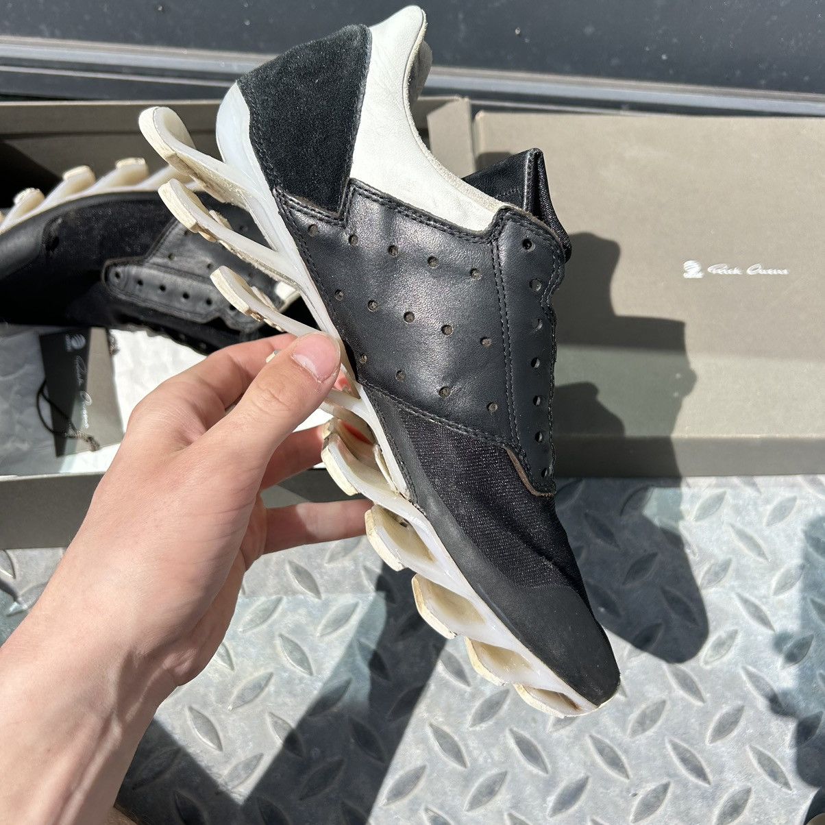 Adidas Rick Owens x Adidas Spring Blade ss15 Size US 7 / EU 40 - 3 Thumbnail