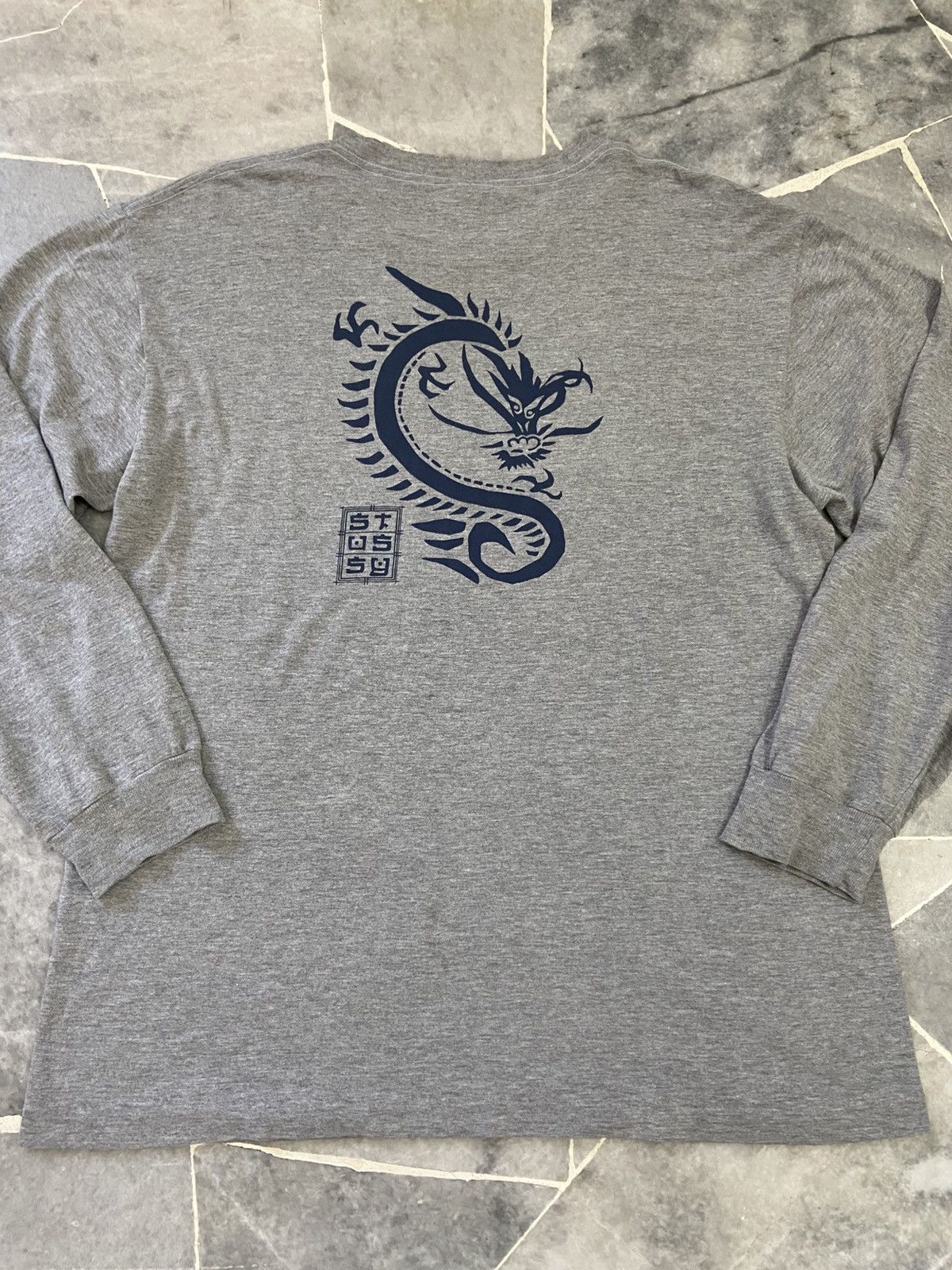 Stussy Vintage 90s Stussy Dragon Shirt Single Stitch Large Size US L / EU 52-54 / 3 - 5 Thumbnail