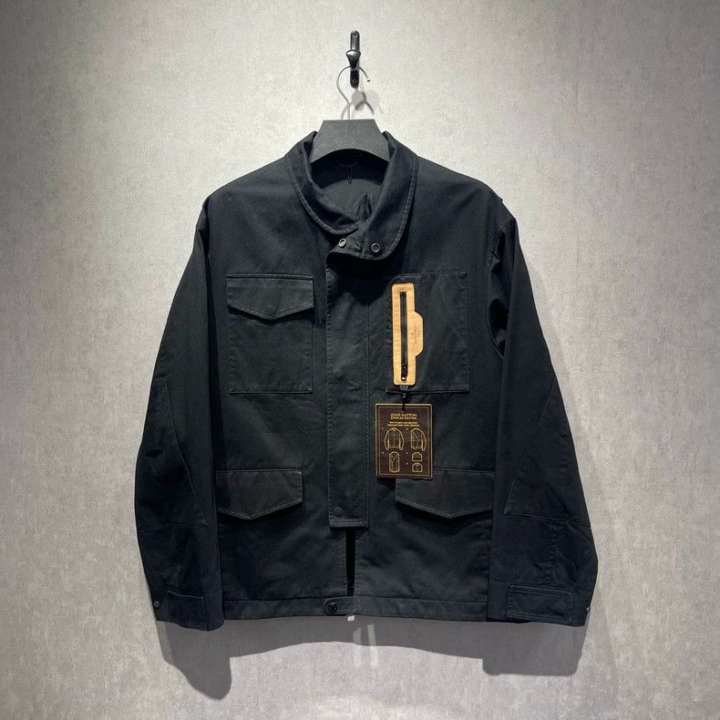 LV Staples Edition Cargo Jacket - dmc