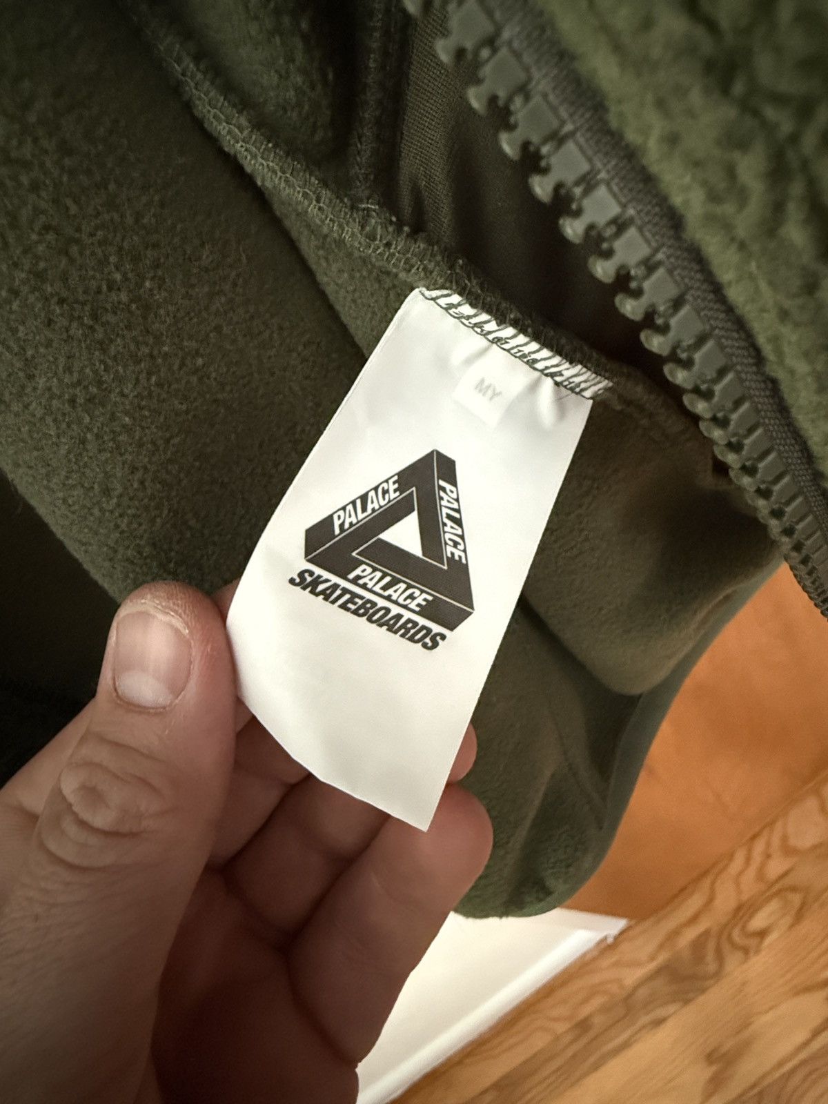 Palace PALACE THERMA HOODED FLEECE JACKET - OLIVE XL Size US XL / EU 56 / 4 - 7 Thumbnail
