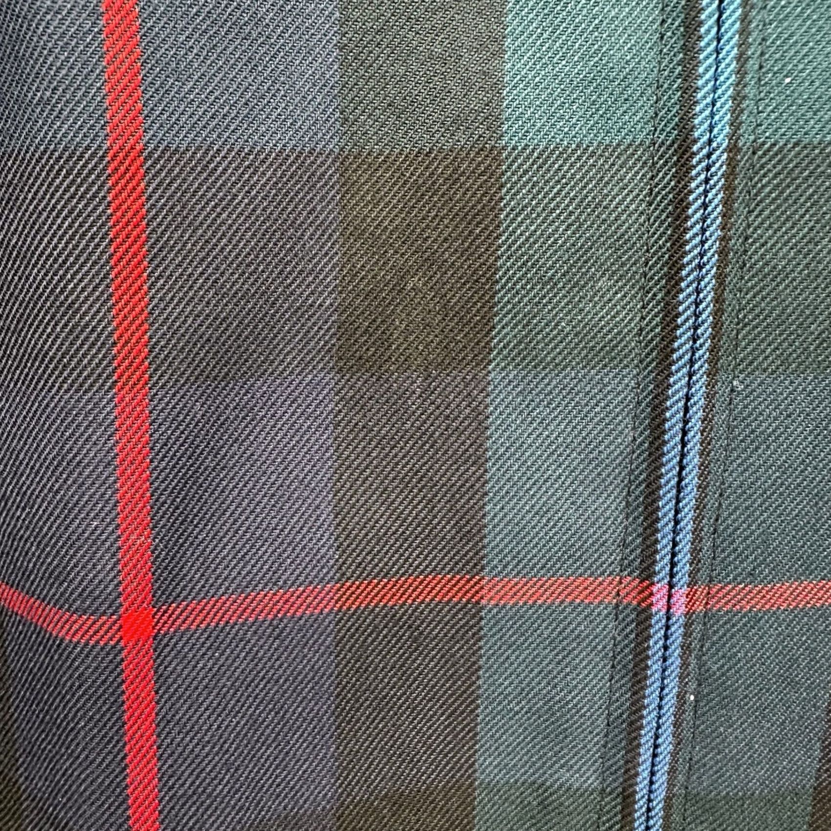 Ralph Lauren Lauren Ralph Lauren Plaid Shirt Jacket Wool Full Zip Large Preppy Timeless Women Size L / US 10 / IT 46 - 3 Thumbnail