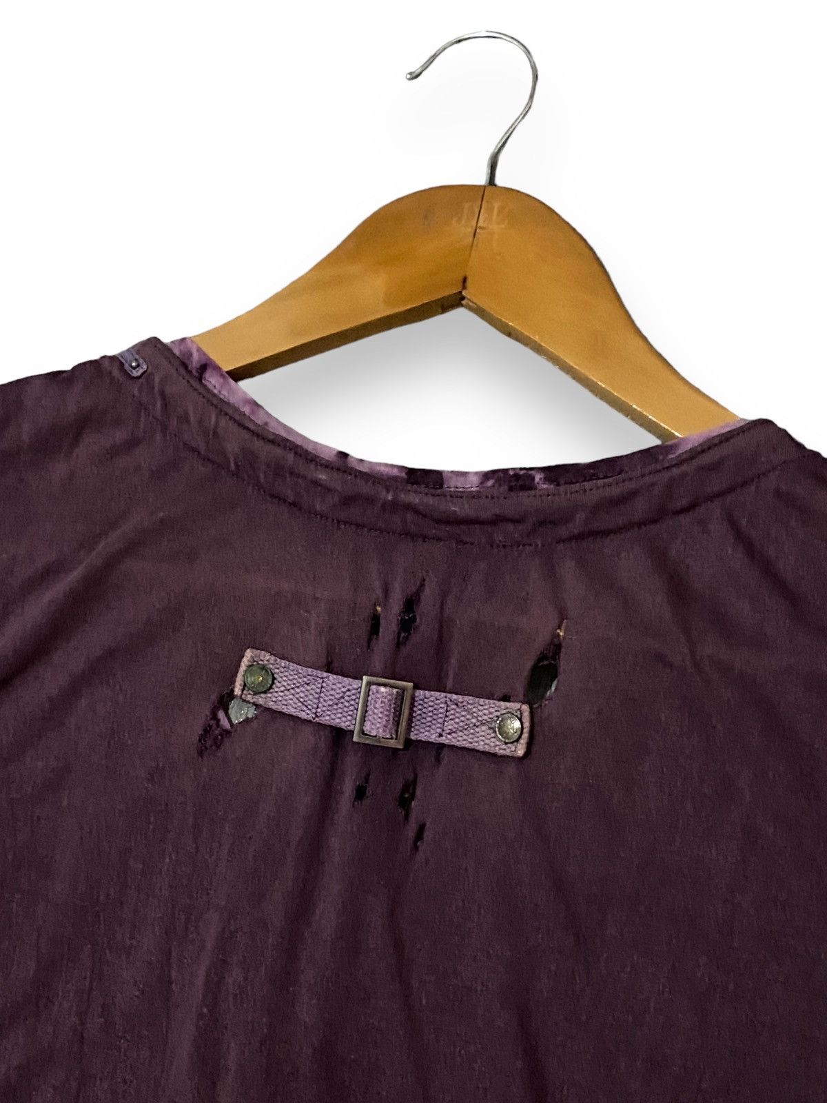 Japanese Brand Japan Ozz Croce Grunge Devil Symbol Graphic V Neck Size M / US 6-8 / IT 42-44 - 10 Thumbnail