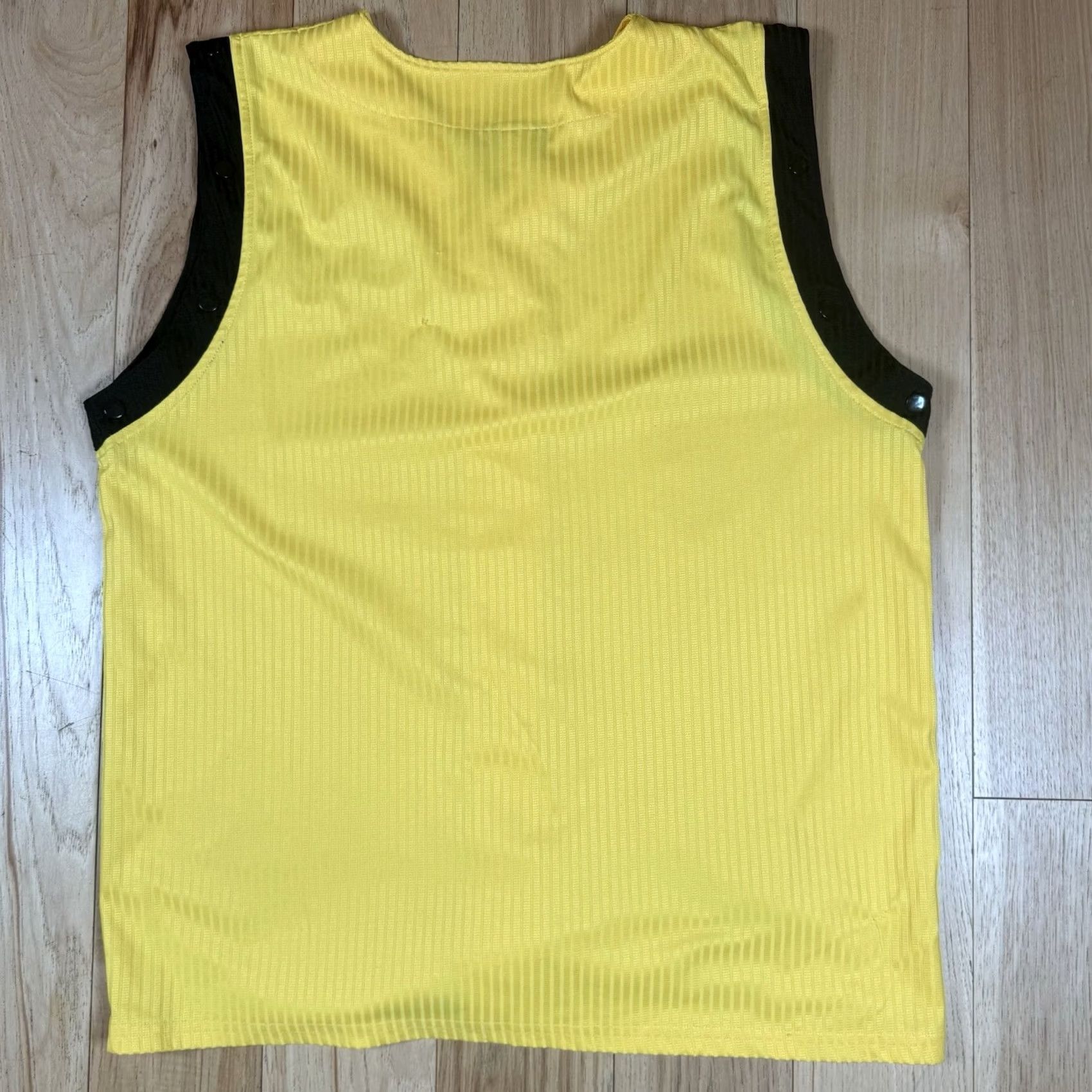 Vintage VINTAGE JOCO 05 Basketball Tank Jersey XL Mens Black Yellow Snap Button US MADE Size US XL / EU 56 / 4 - 6 Thumbnail