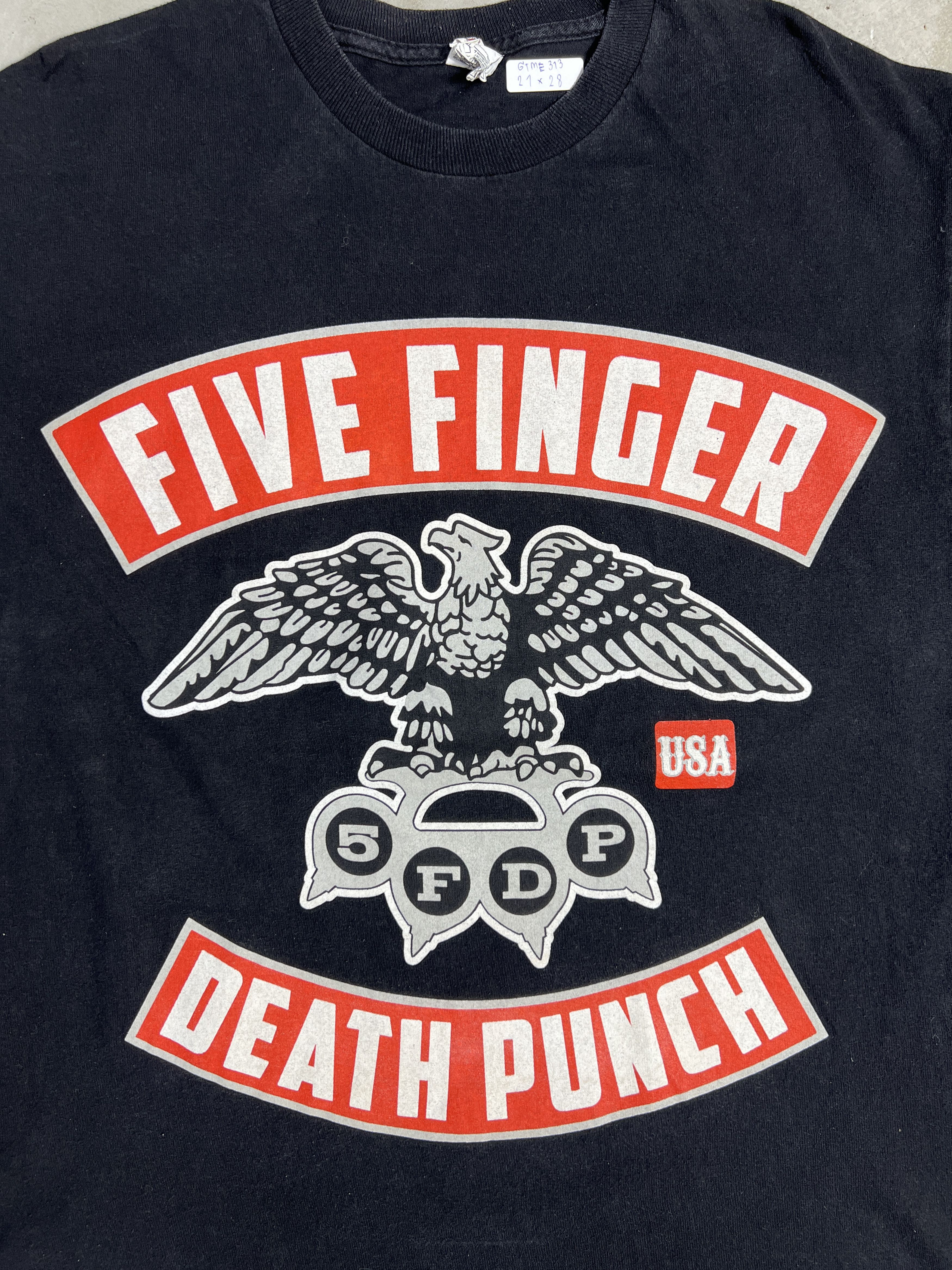 Band Tees Five Finger Death Punch Band Tee (L) GTME313 Size US L / EU 52-54 / 3 - 2 Thumbnail