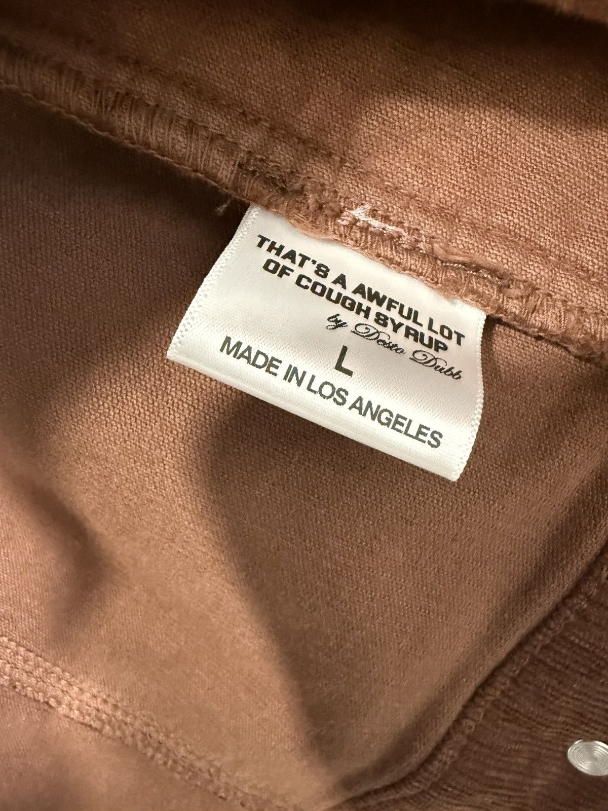 Awful Lot of Cough Syrup brown corduroy suit Size US 34 / EU 50 - 10 Thumbnail
