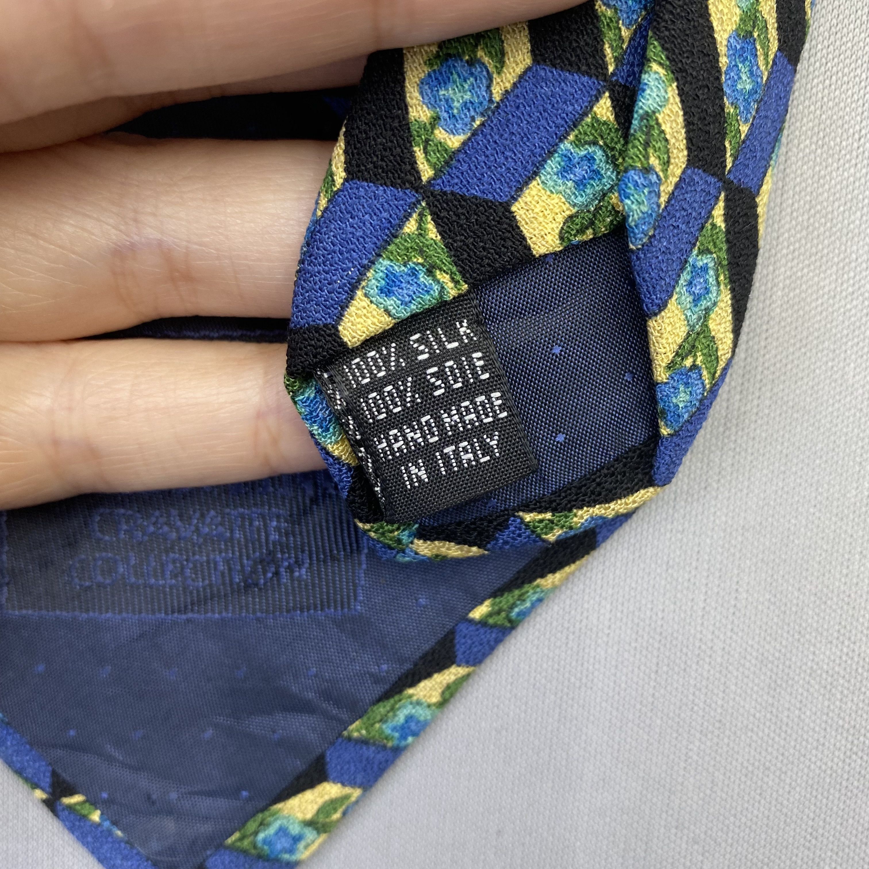 Valentino Vintage Valentino SILK Necktie Cravate Pure Silk Neck Tie Size ONE SIZE - 9 Thumbnail