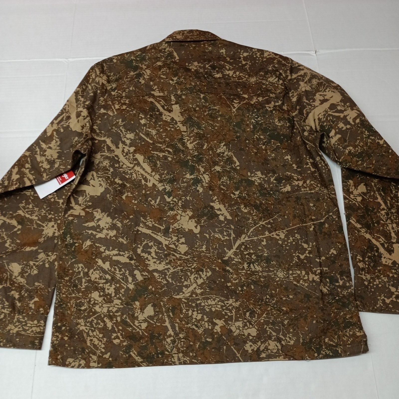 Wrangler Wrangler Camouflage Jacket Overshirt Shacket Size M Brown Size US M / EU 48-50 / 2 - 9 Thumbnail