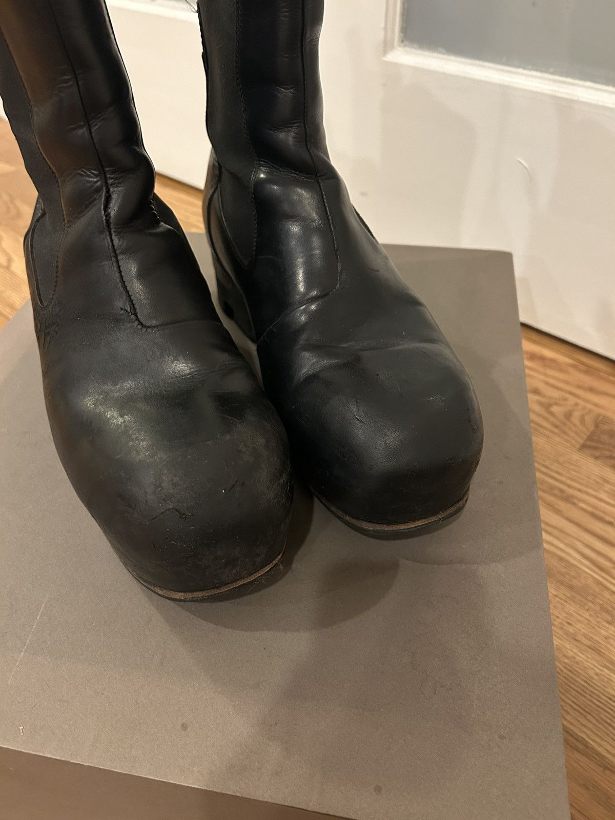Rick Owens SS21 Phlegethon Rick Owens Beatle Ballast Boots Size US 10 / EU 43 - 4 Thumbnail