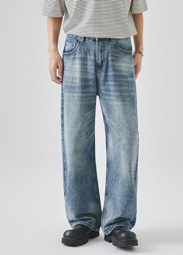 Vintage Men's American-Style Distressed Vintage Ripped Jeans Size US 32 / EU 48 - 1 Thumbnail