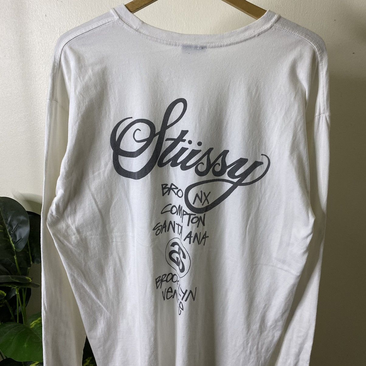 Stussy Vintage Y2K Stussy Tour LS Tee Skateboard Skater Style Size US XL / EU 56 / 4 - 7 Thumbnail