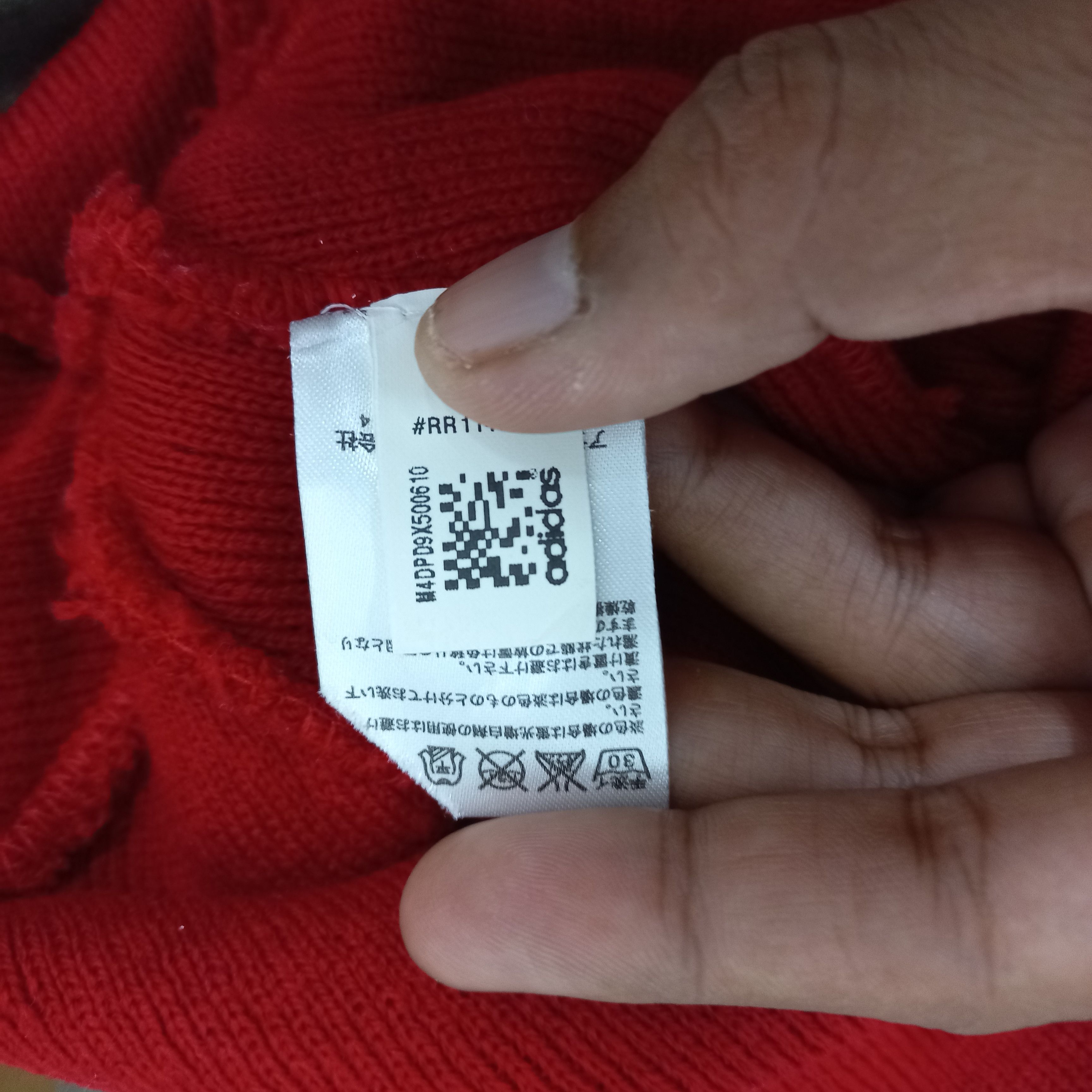 Adidas 💥Adidas three bar big logo tcof pull on beanie hat Size ONE SIZE - 6 Thumbnail