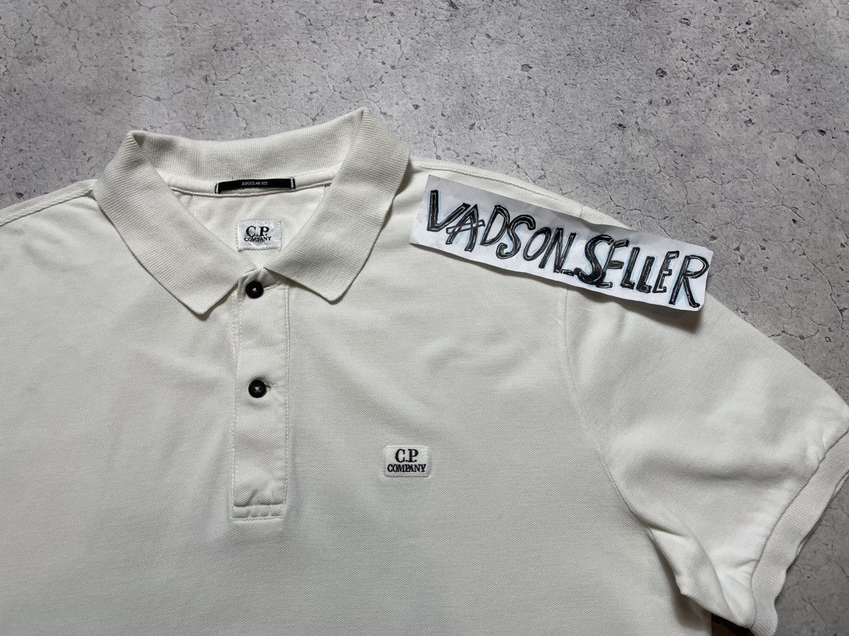 C.P. Company Vintage Polo Shirt C.P Company White Casual Size US XL / EU 56 / 4 - 7 Thumbnail