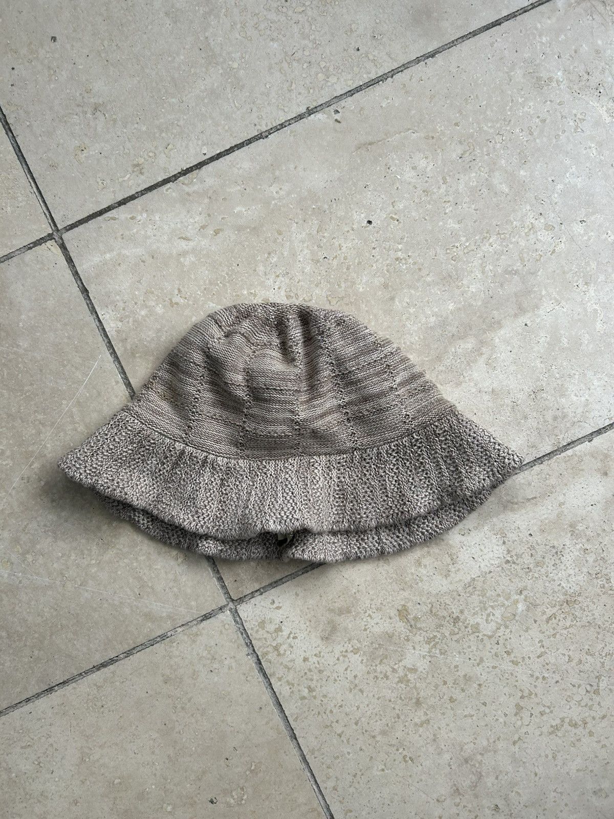 Satta Satta x touching bass knitted bucket hat Size ONE SIZE - 1 Thumbnail