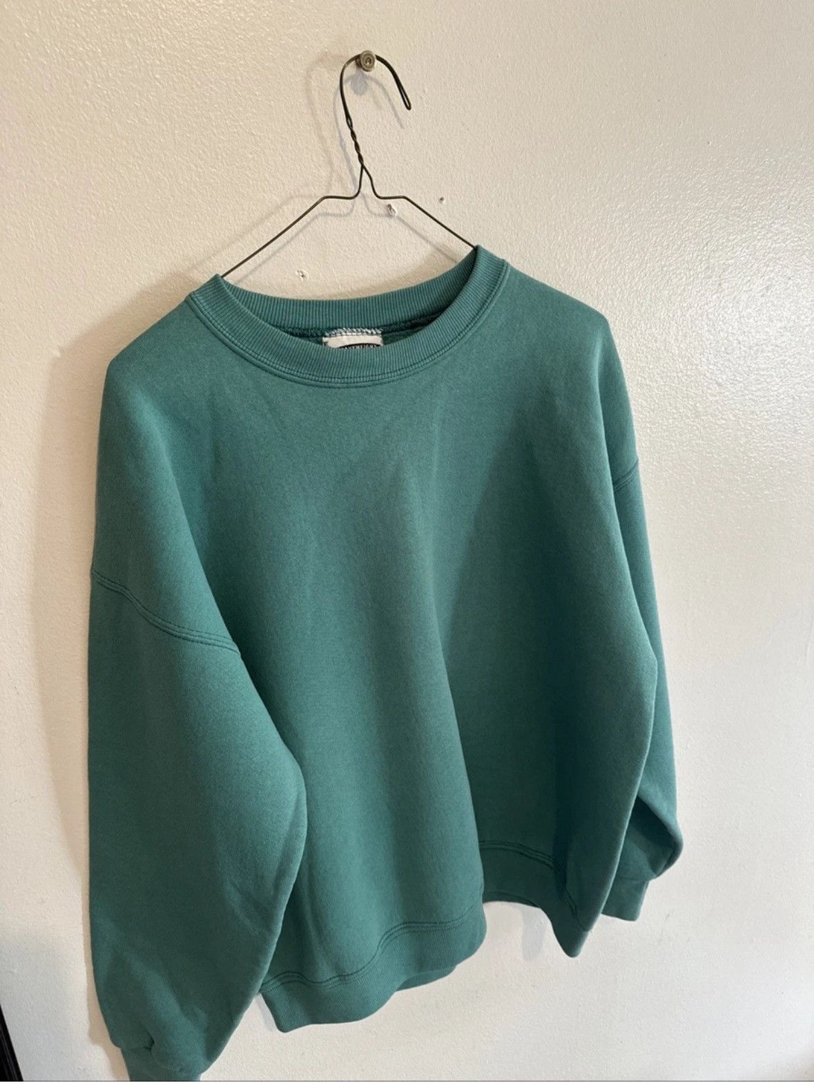 Lee Vtg Lee Crossgrain Forrest Green Heavy Duty Sweatshirt XL Size US XL / EU 56 / 4 - 1 Thumbnail