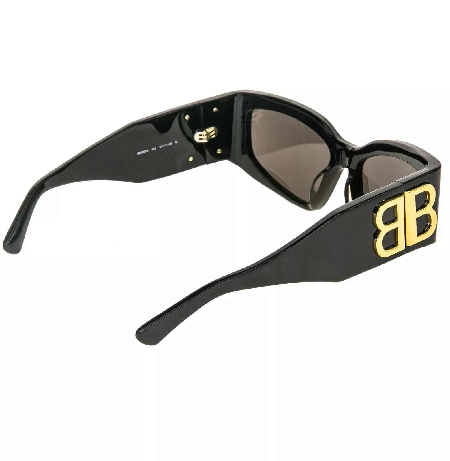 Balenciaga BALENCIAGA BOSSY Cat 0321 Black Fashion Sunglass BB0321S 002 Size ONE SIZE - 6 Thumbnail