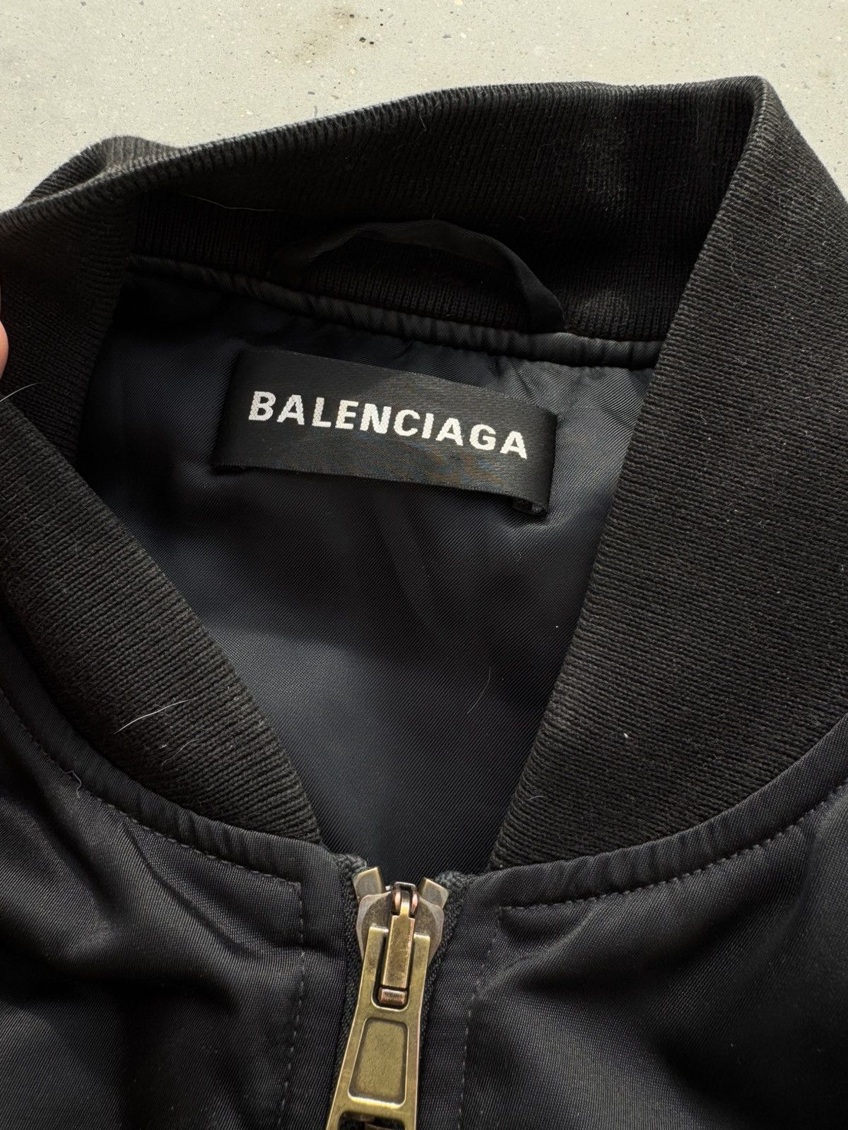 Balenciaga *RARE* Balenciaga Embroidery Bernie Logo Bomber Size US M / EU 48-50 / 2 - 5 Thumbnail