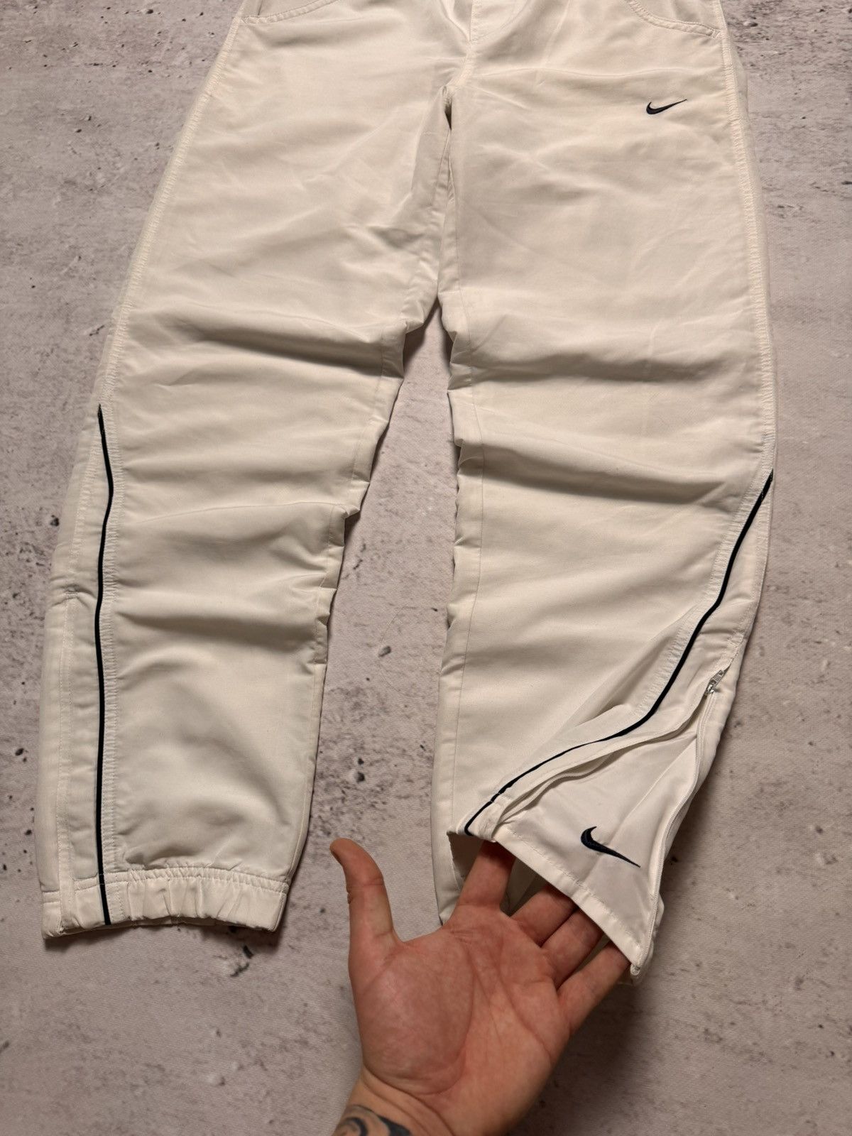 Nike × Vintage NIKE VINTAGE BASIC LOGO OVERSIZE BAGGY PANTS Size US 32 / EU 48 - 2 Thumbnail