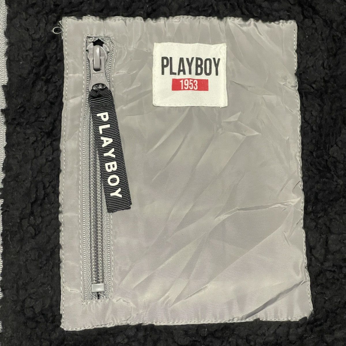 Playboy × Pleasures Y2k Playboy Bunny Japan Archival Sherpa Fleece Zip Up Jacket Size US M / EU 48-50 / 2 - 3 Thumbnail