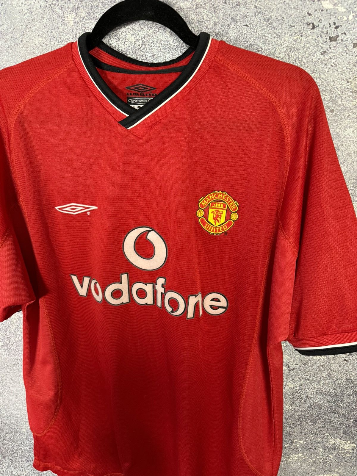 Umbro Vintage Manchester United 2000/02 Umbro Soccer Jersey Size US M / EU 48-50 / 2 - 11 Thumbnail