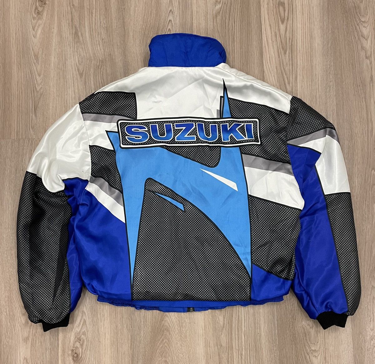 Vintage Vintage Suzuki Racing Jacket Grand Prix 90s Y2K Moto Bomber ...