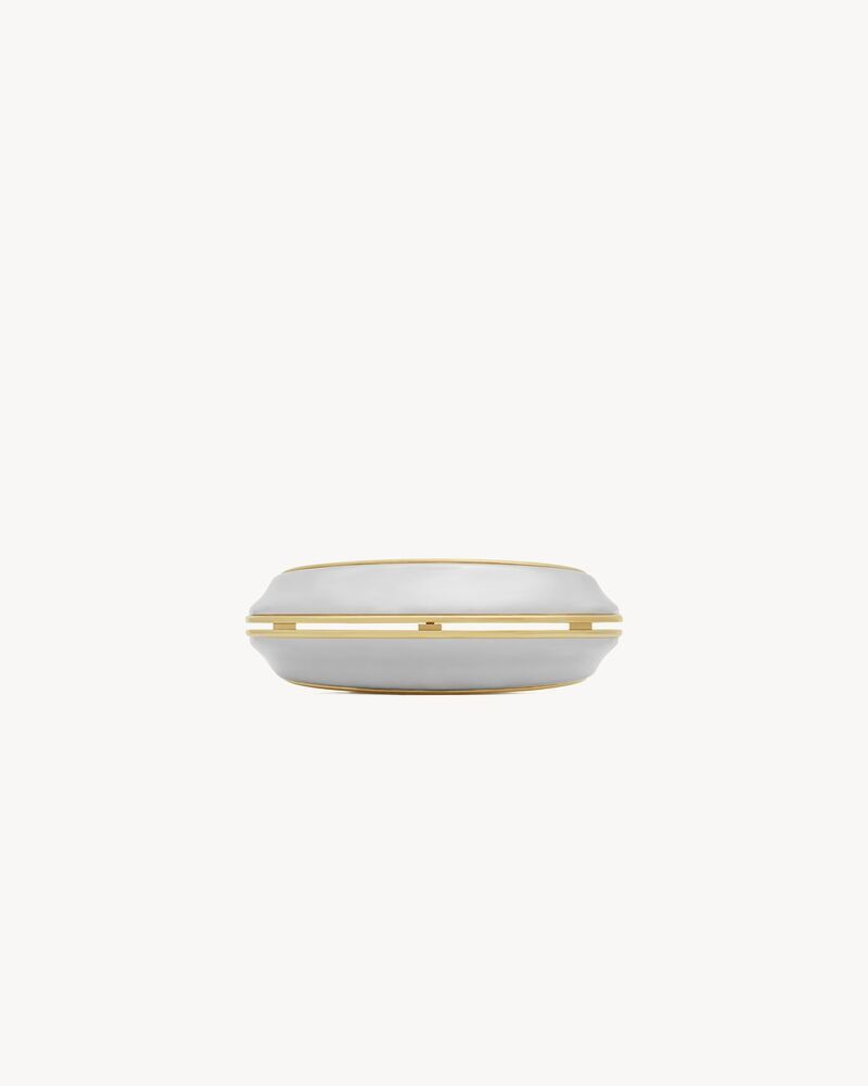 Saint Laurent Paris o1s1wg110126 788127 Size: OS / Split Dome Cuff Bracelet Size ONE SIZE - 4 Thumbnail