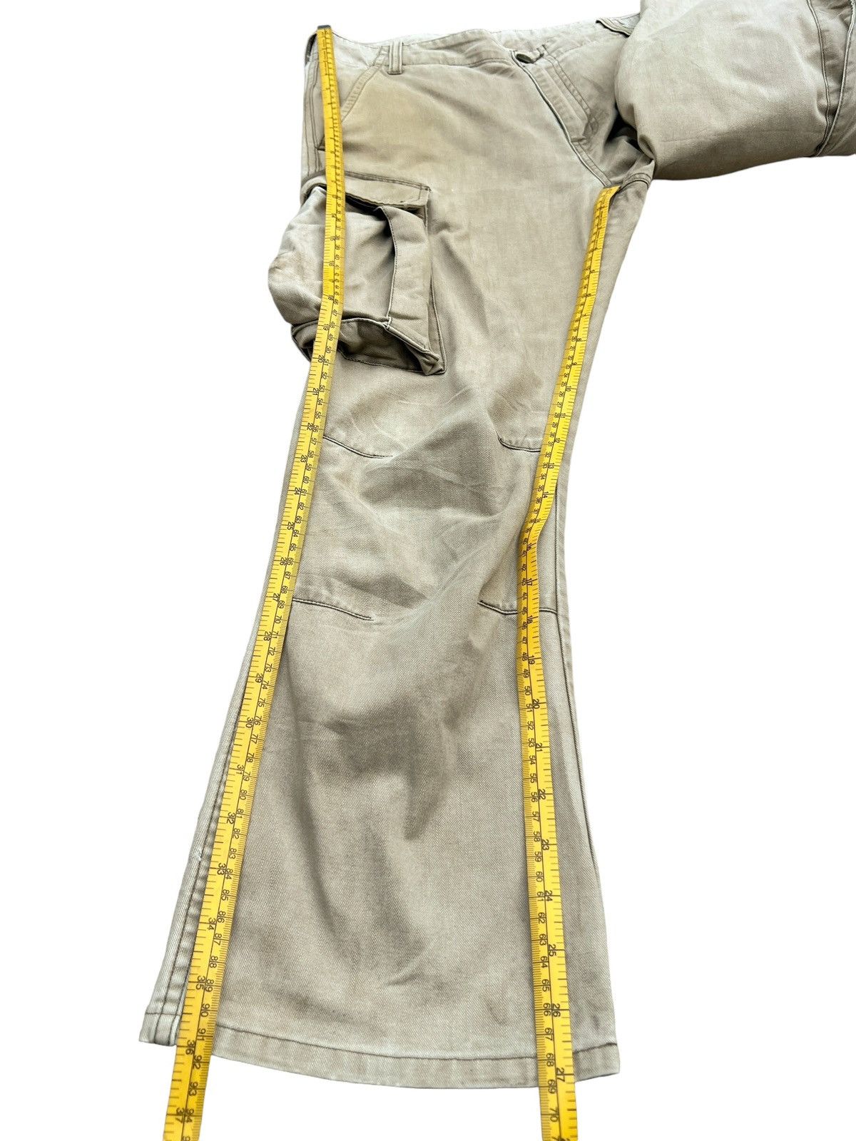 Japanese Brand Arrow Multipocket Distressed Sunfaded Baggy Cargo Pants 32 Size US 32 / EU 48 - 10 Thumbnail