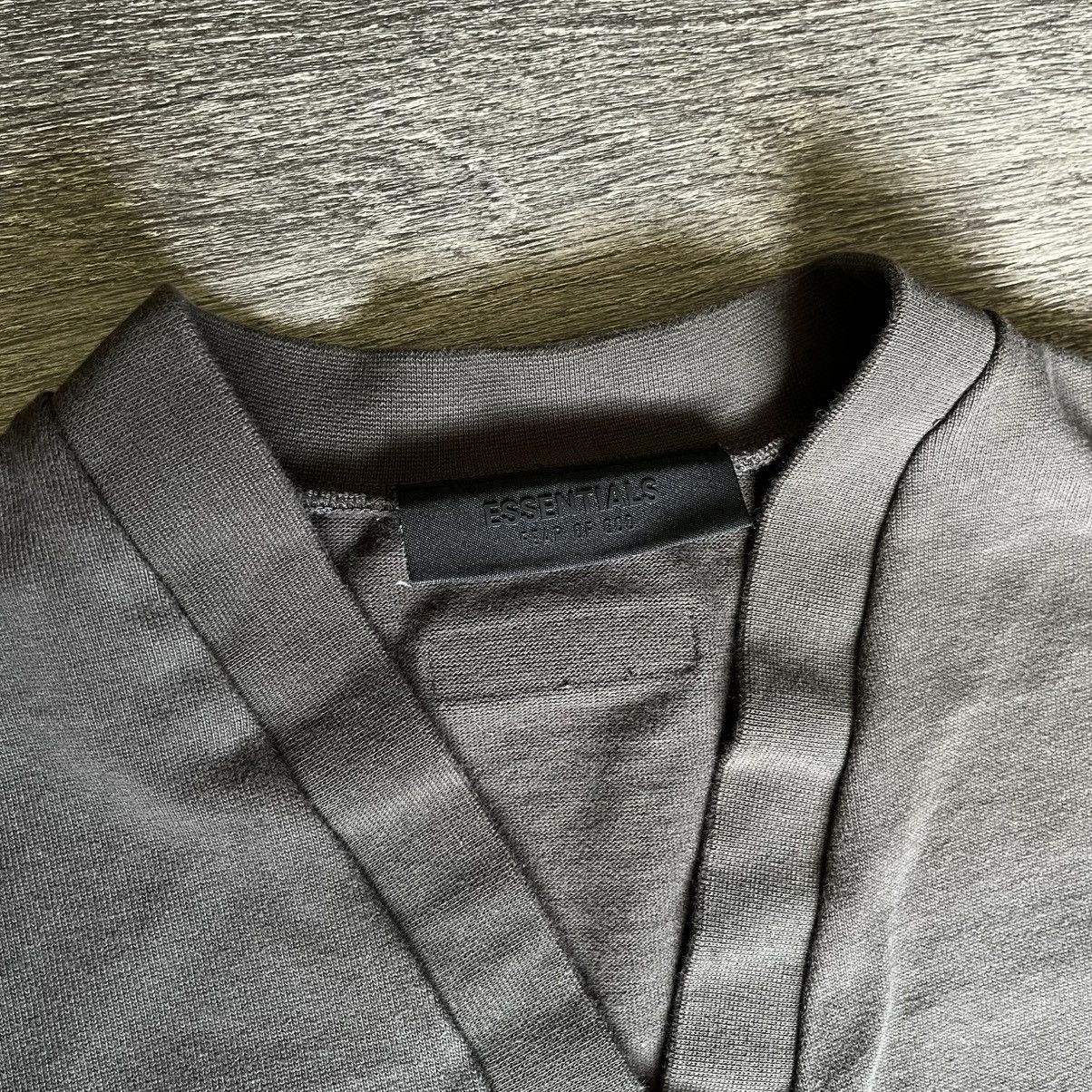 Fear of God Fear of God Essentials Football Tee Shirt Ink Grey FOG Size US S / EU 44-46 / 1 - 6 Thumbnail