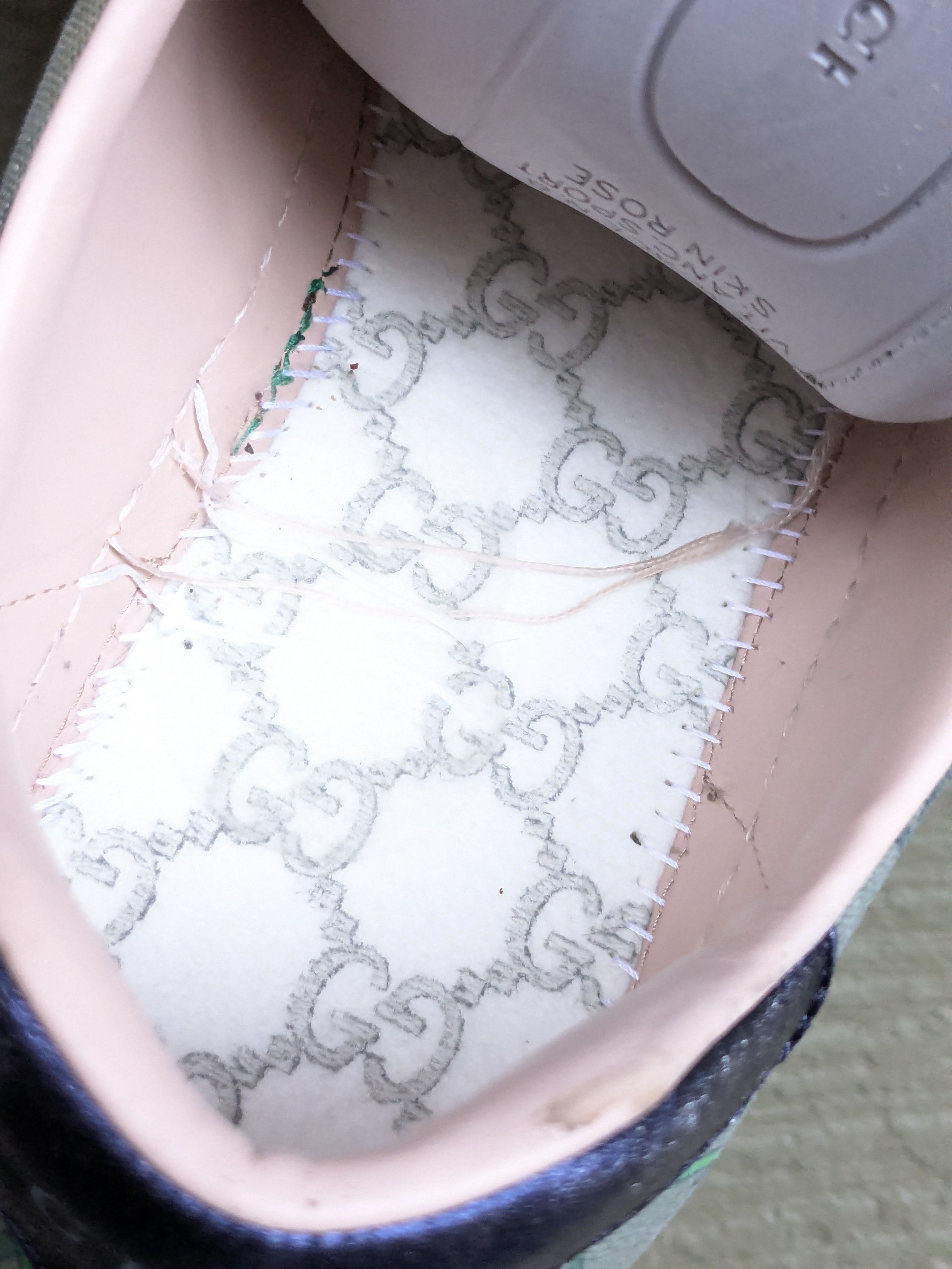 Gucci Gucci Ace Sneakers Green Floral Snake 8.5 Low Tops Size US 8.5 / EU 41-42 - 13 Thumbnail