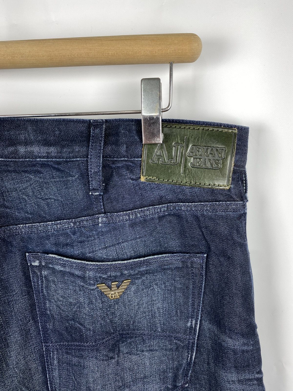 Armani Armani Jeans Men Straight Jeans Dark Blue size 38 x 34 Size US 38 / EU 54 - 8 Thumbnail