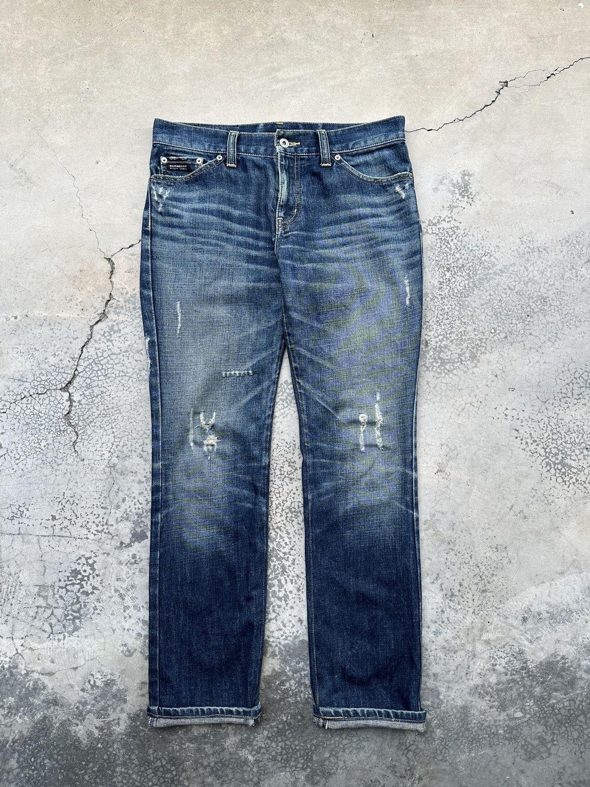 Burberry 👹Burberry Black Label Straight Cut Denim Size US 30 / EU 46 - 1 Thumbnail