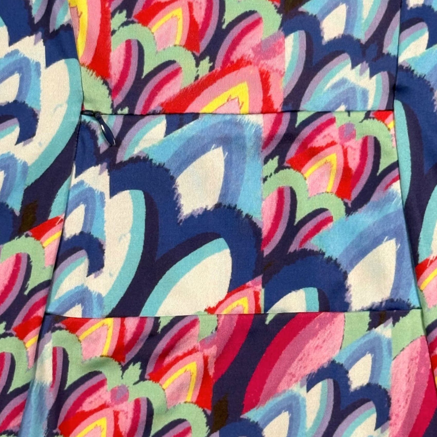 Paradise Paradise Bay Tank Dress Colorful Print Sleeveless Casual Keyhole Neck L Beach Size L / US 10 / IT 46 - 8 Thumbnail