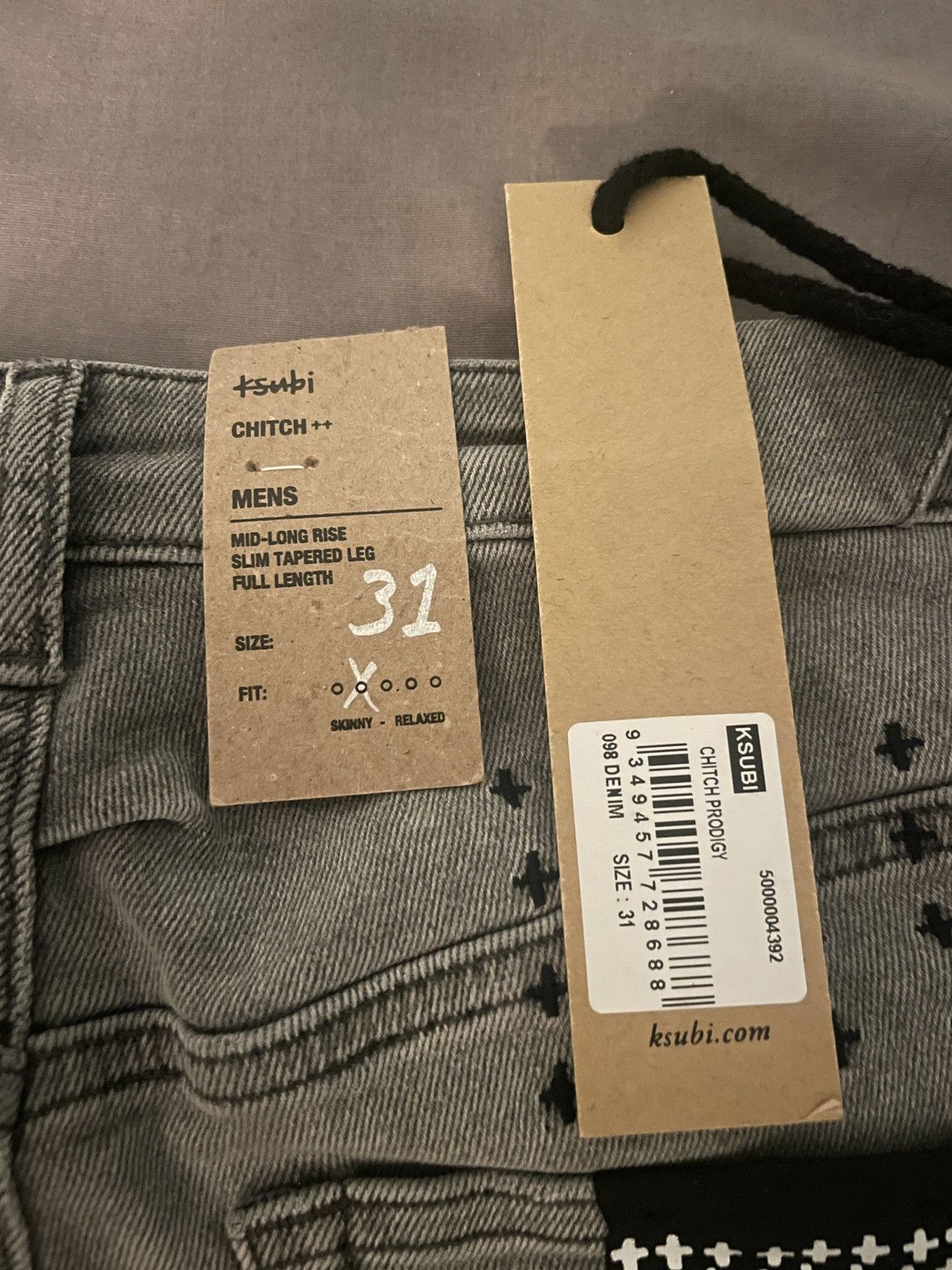 Ksubi Ksubi Chitch Prodigy Men’s Jeans Size 31 New With Tags Size US 31 - 4 Thumbnail