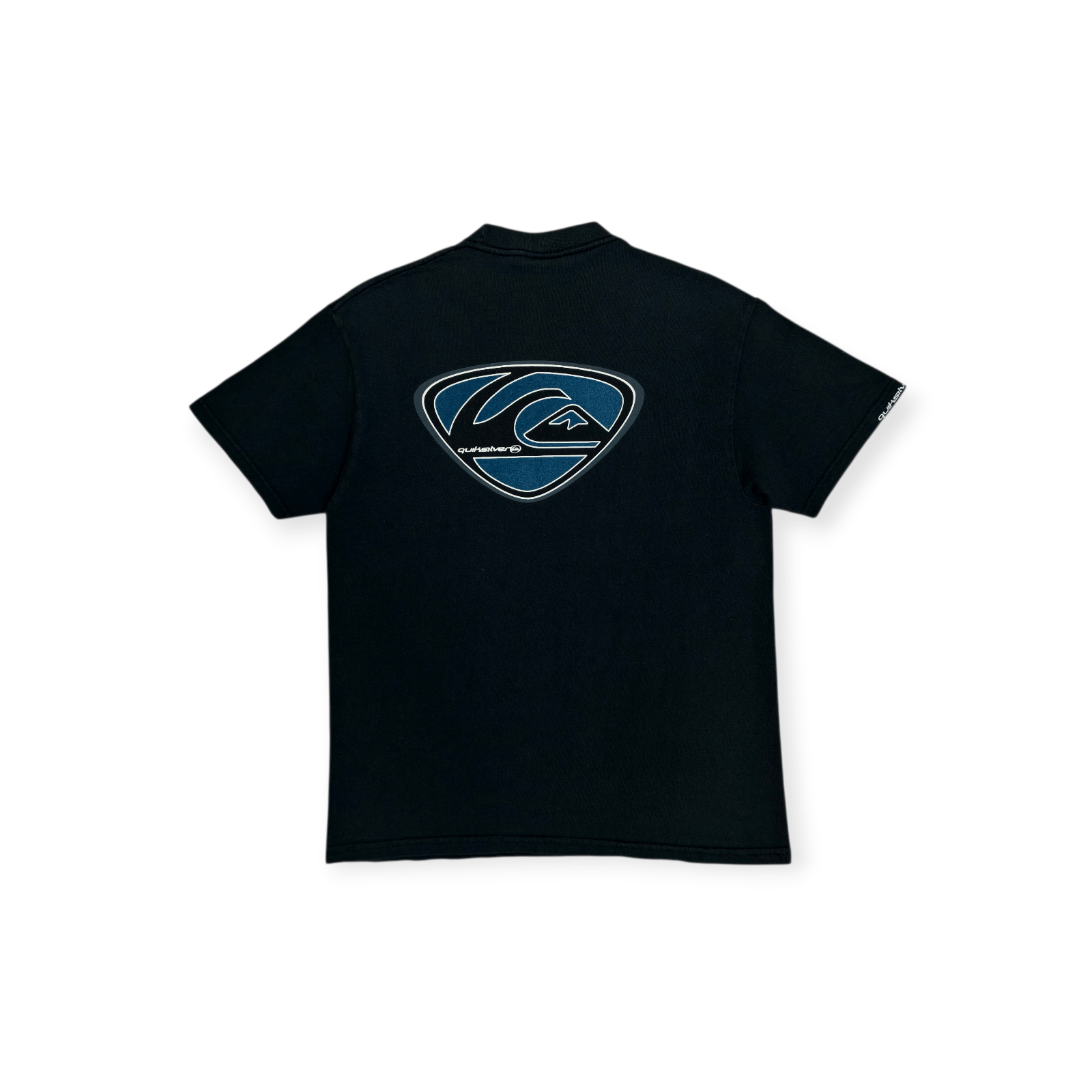 Quiksilver late 90s early Y2K Quiksilver "Shield Logo" T shirt USA Size US M / EU 48-50 / 2 - 2 Thumbnail